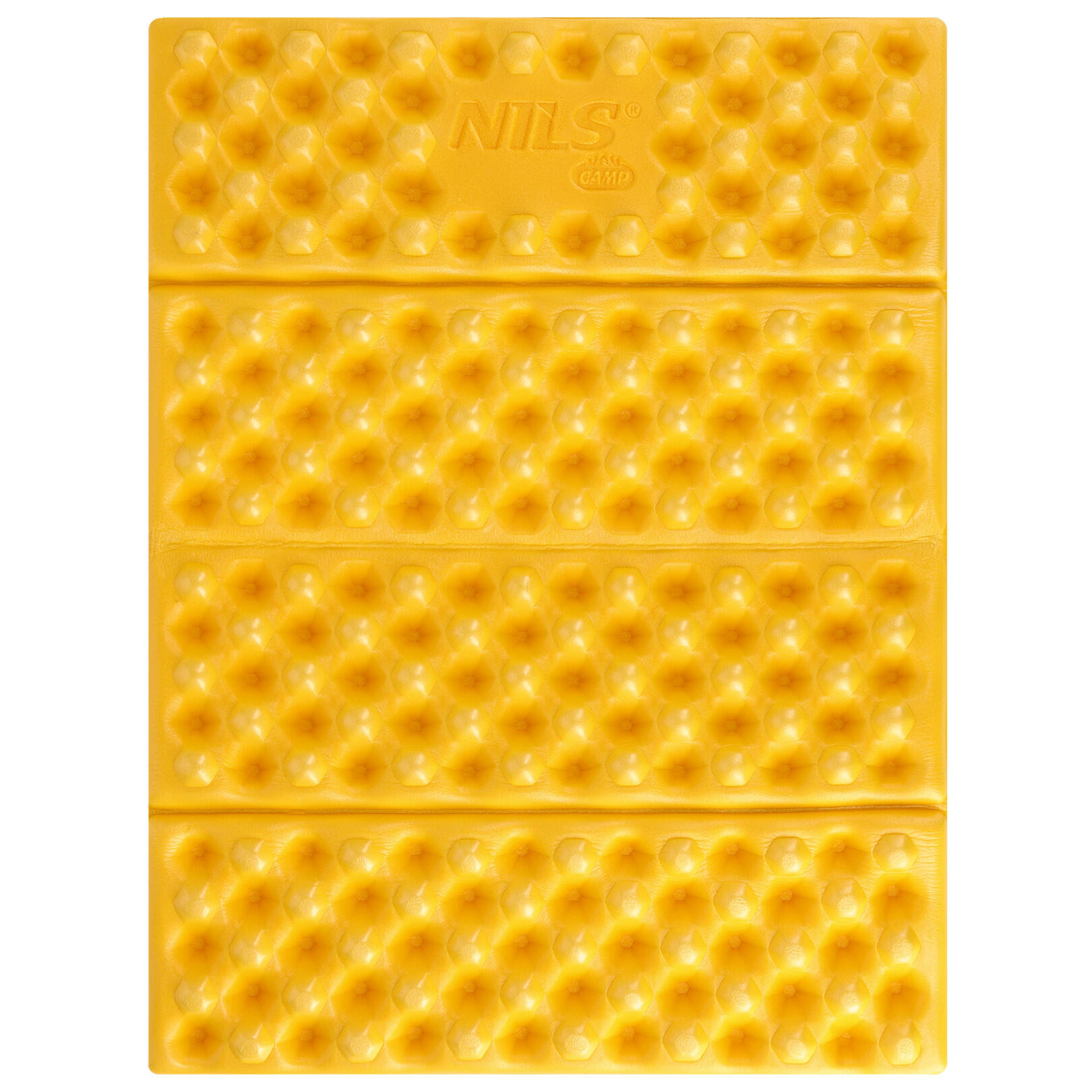 Mata kempingowa do siedzenia z podbiciem aluminiowym składana NC17105 Nils Camp