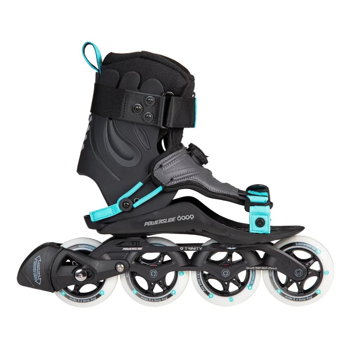 Rolki Powerslide Doop Black Teal Dusk 90 Urban Rekreacja Damskie