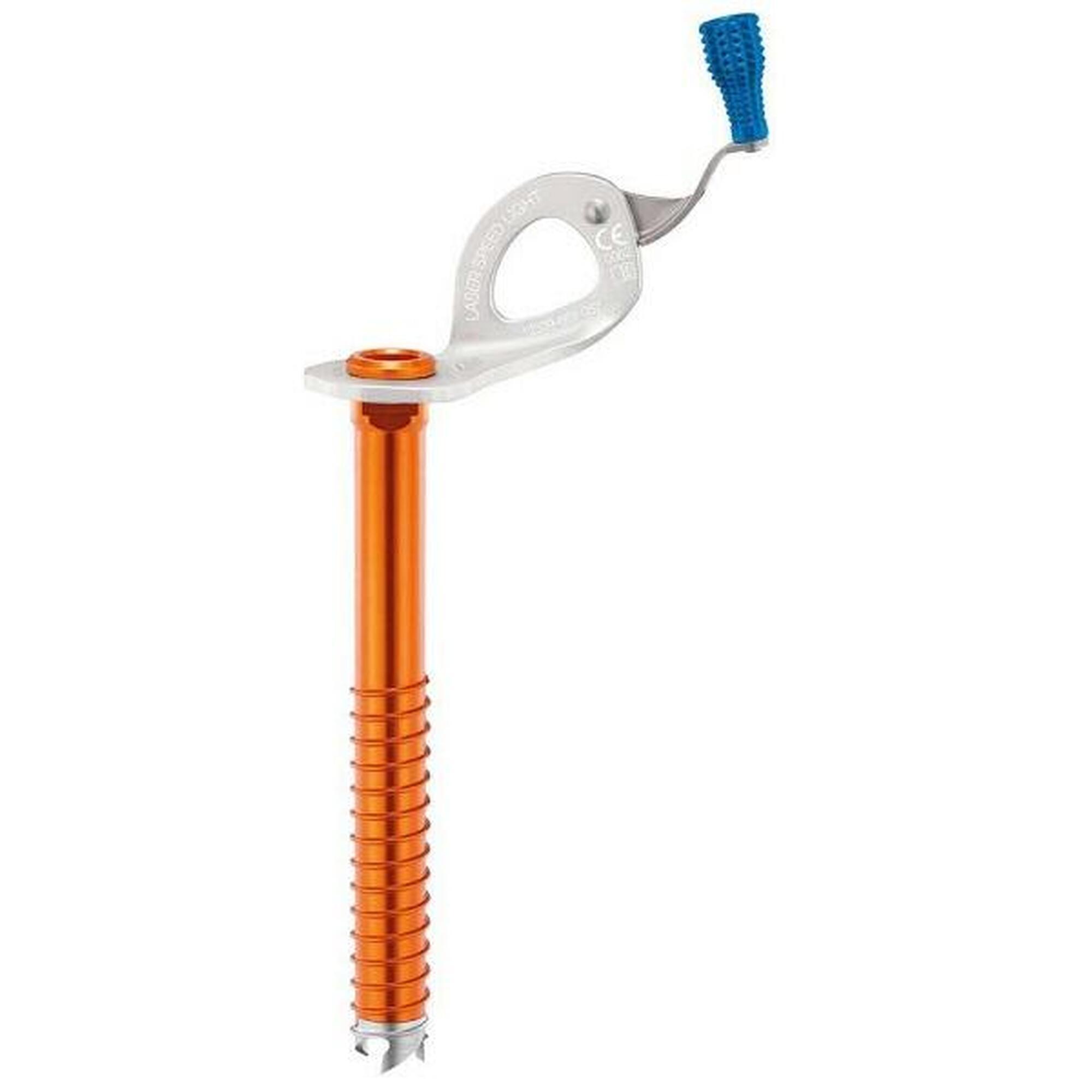 Broń do lodu Petzl Laser Speed Light 13 cm aluminium ultra-lekka składana korba