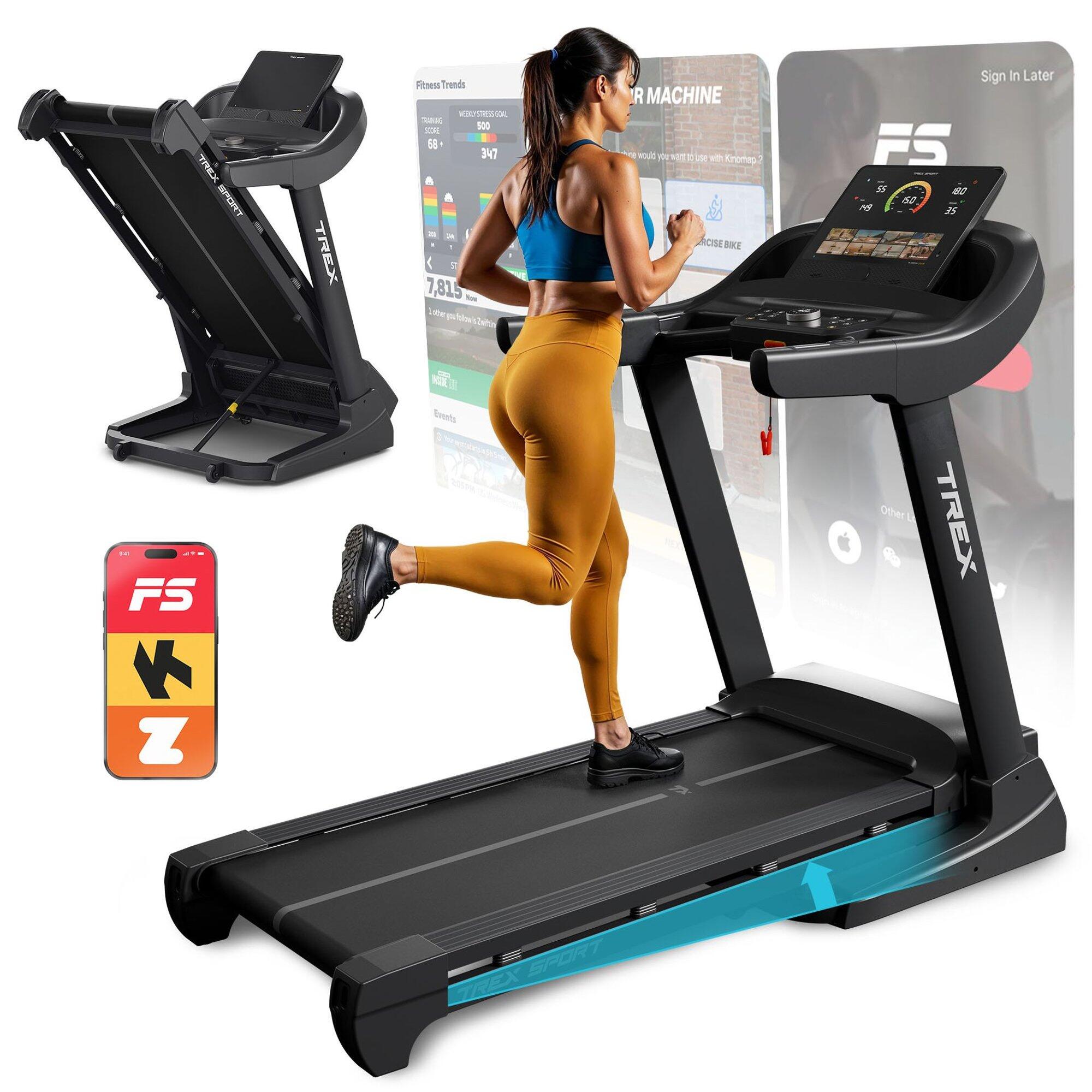 Bieżnia elektryczna Trex Sport ROOK TX-1200TM 20km/h regulowany kąt nachylenia