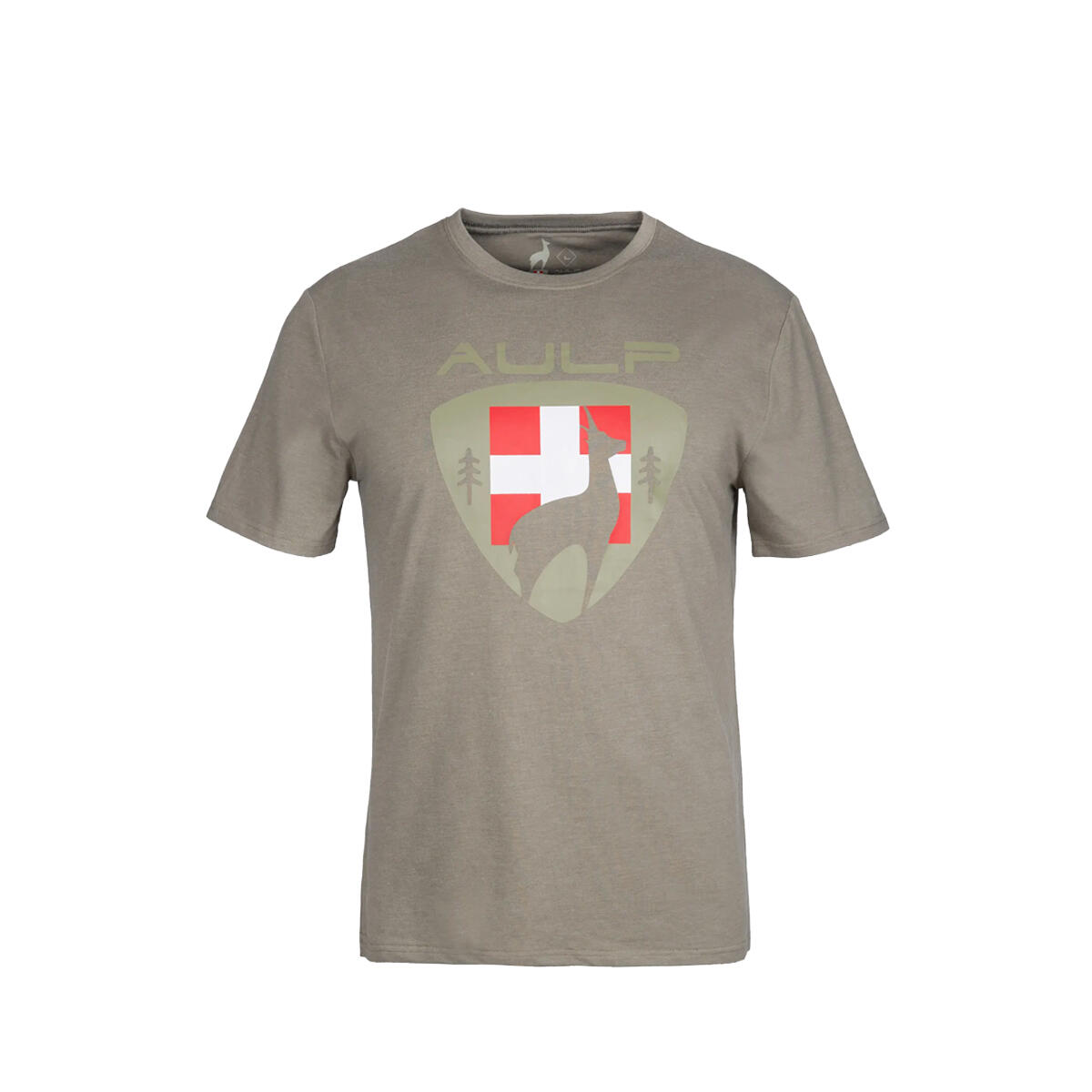 Koszulka męska AULP ROQUE bawełniana oddychająca uniwersalna