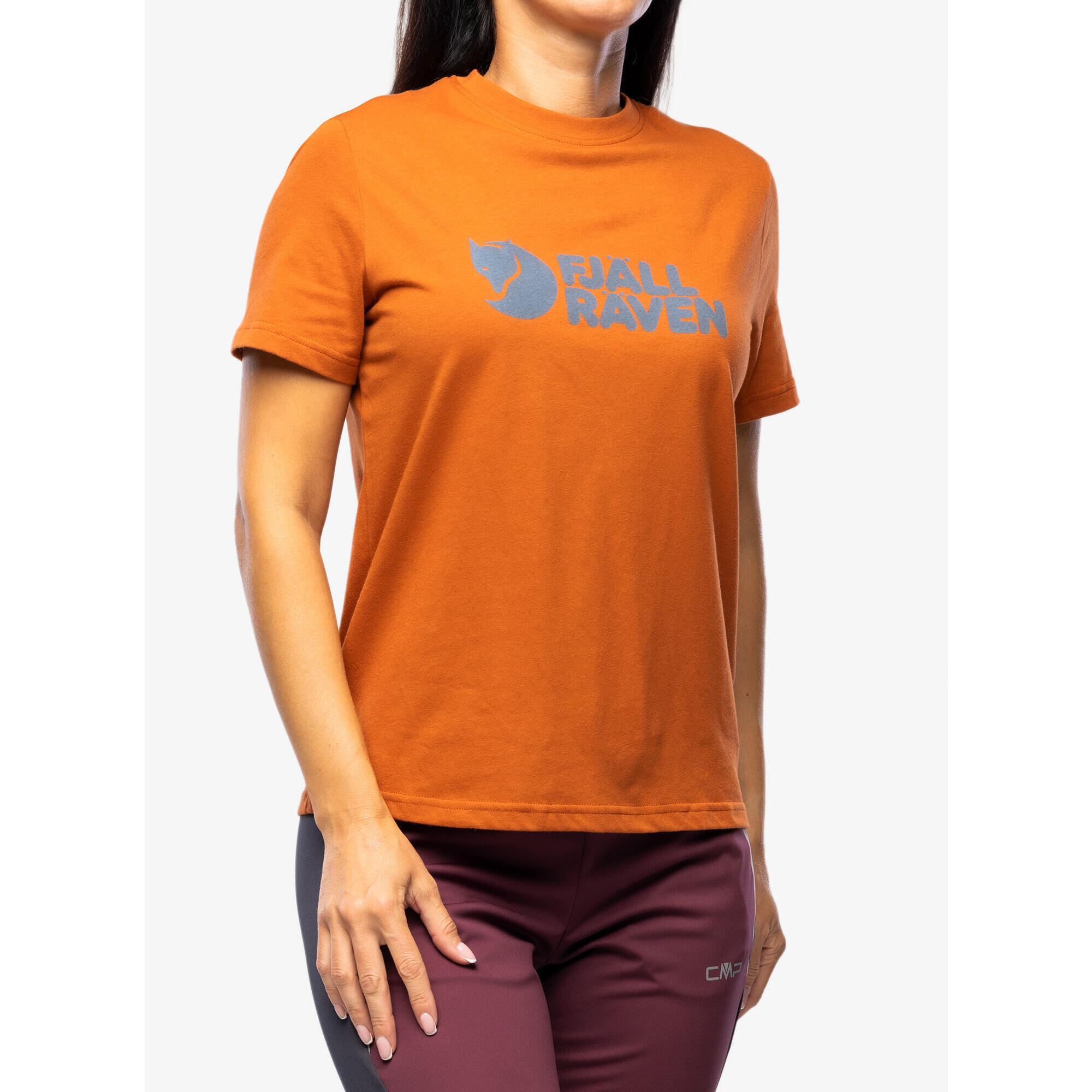 Koszulka bawełniana damska Fjallraven Logo Tee