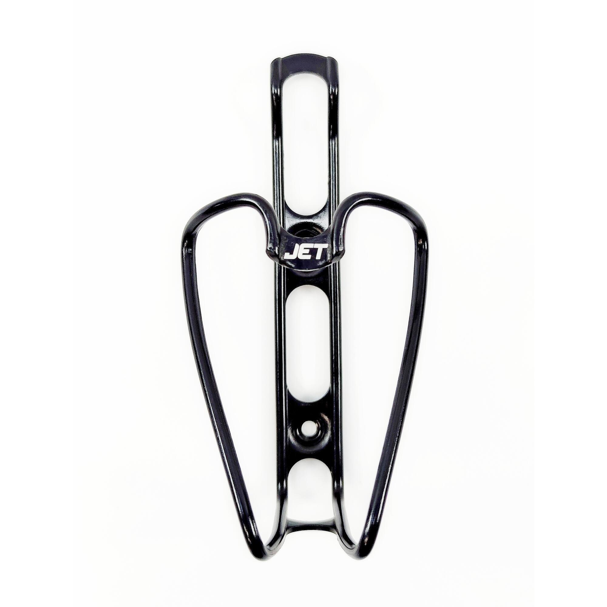 Koszyk bidonu aluminiowy JET-036 czarny