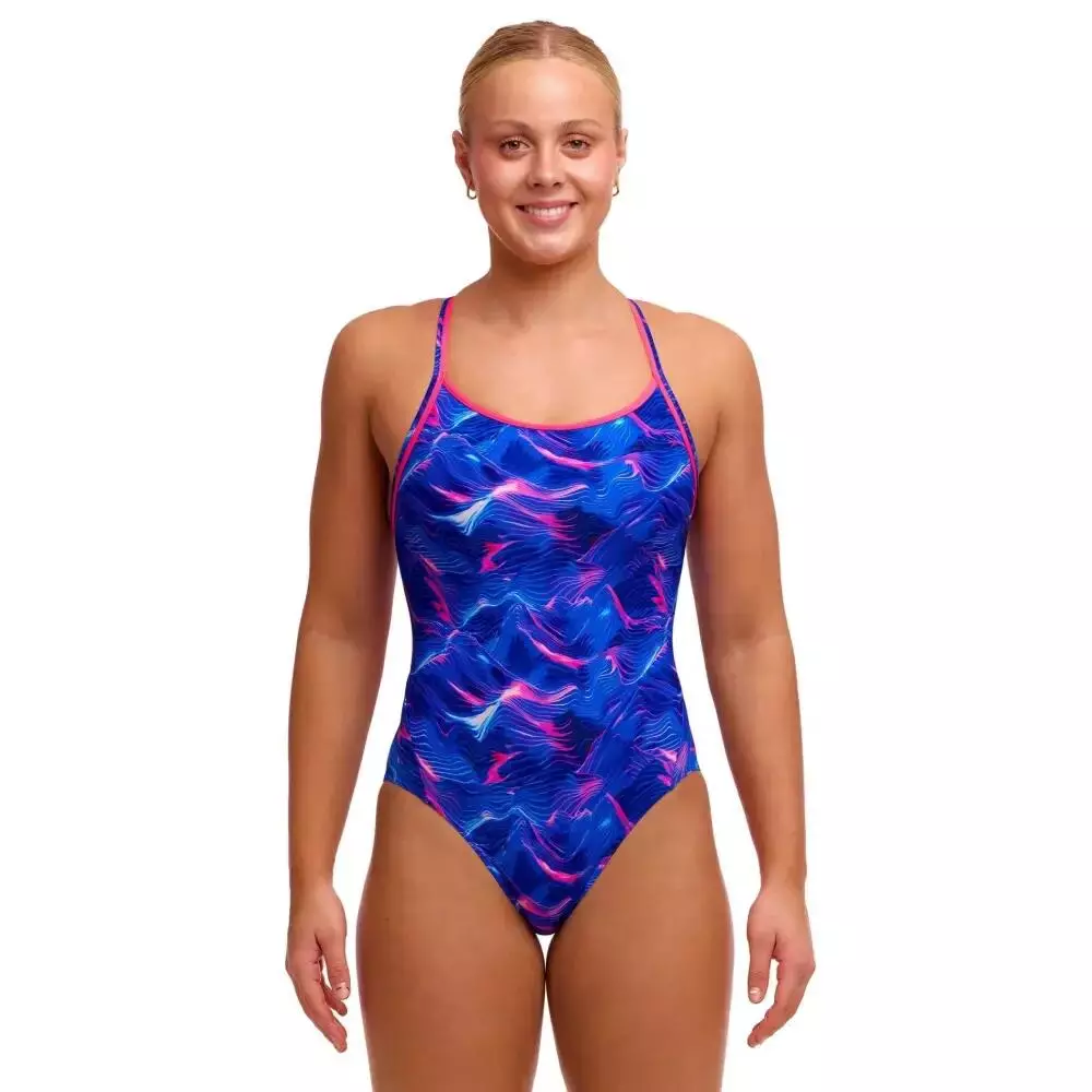 Strój kąpielowy jednoczęściowy FUNKITA Rising Tide - Diamond Back