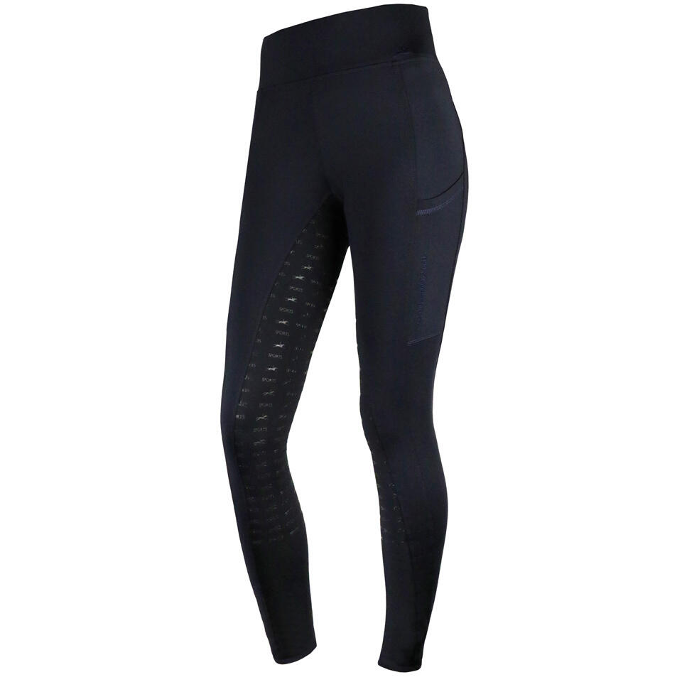 Legginsy jeździeckie damskie Schockemöhle Pocket Riding Tights z pełnym gripem