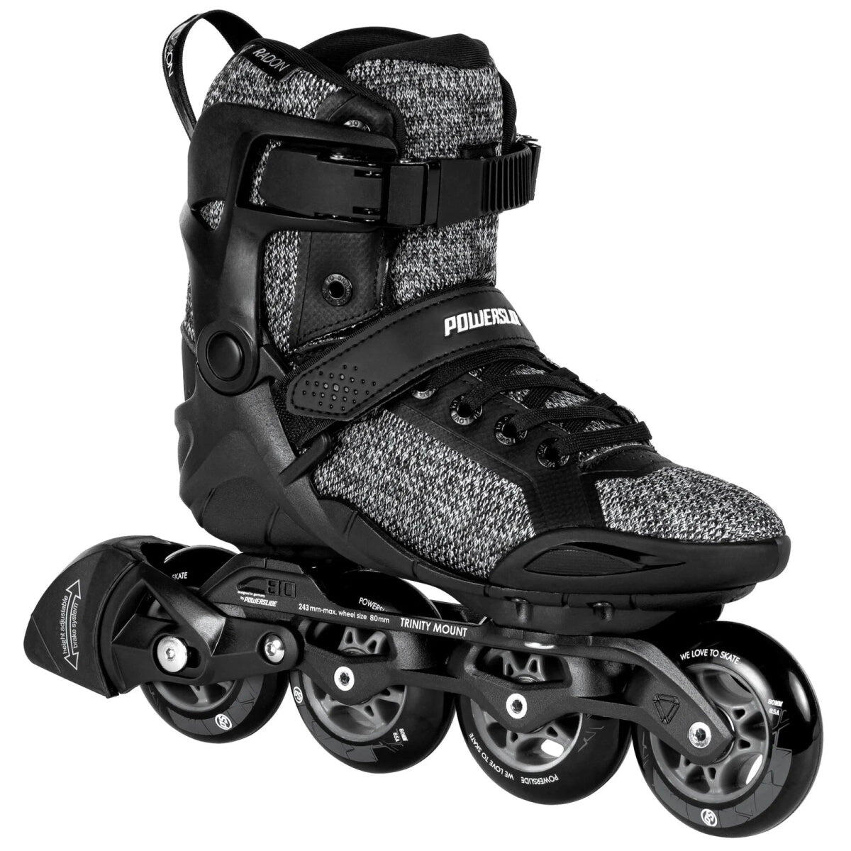 Jazda na rolkach freeskate Powerslide Phuzion Radon 80