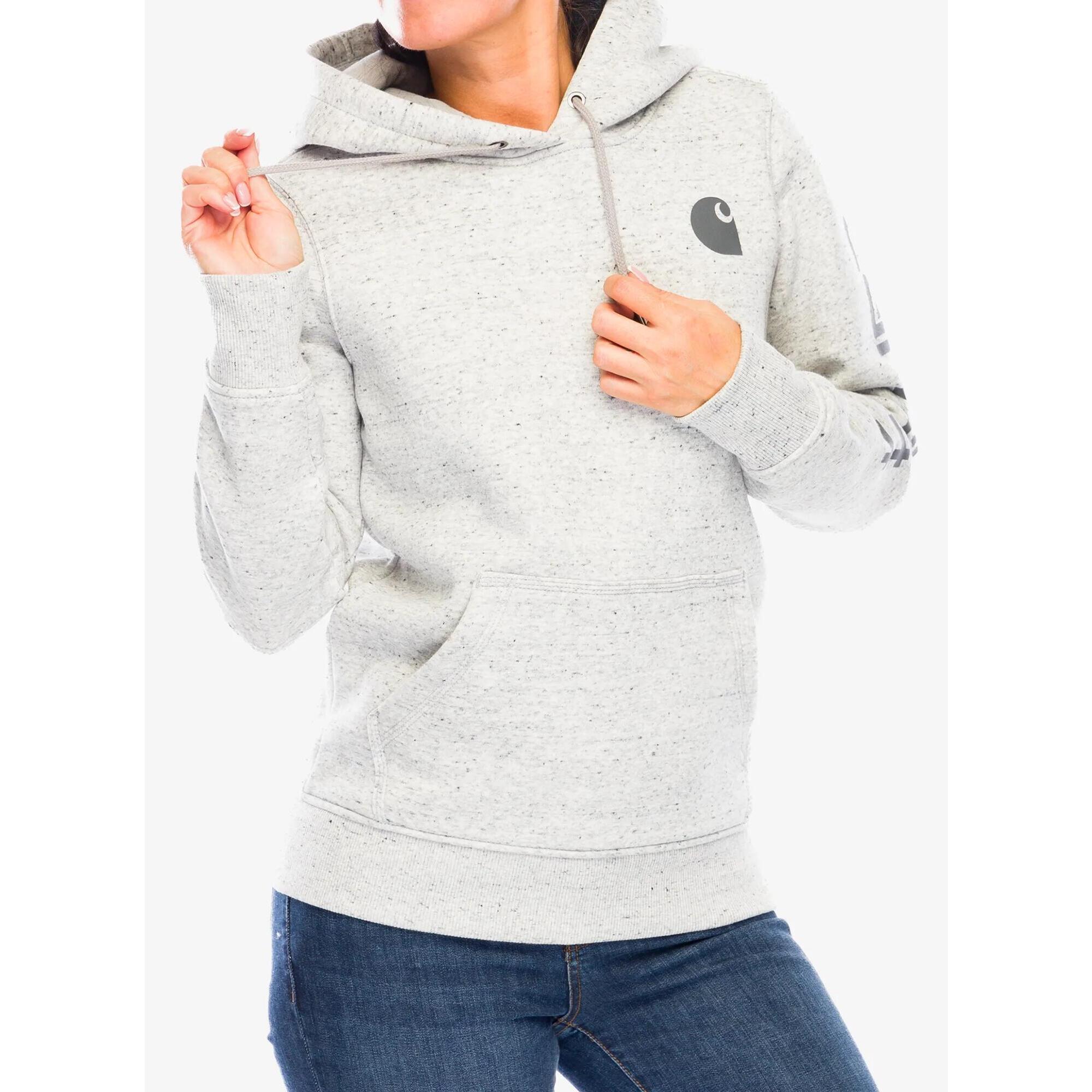 Bluza z kapturem damska Carhartt Logo Sleeve Graphic Sweatshirt