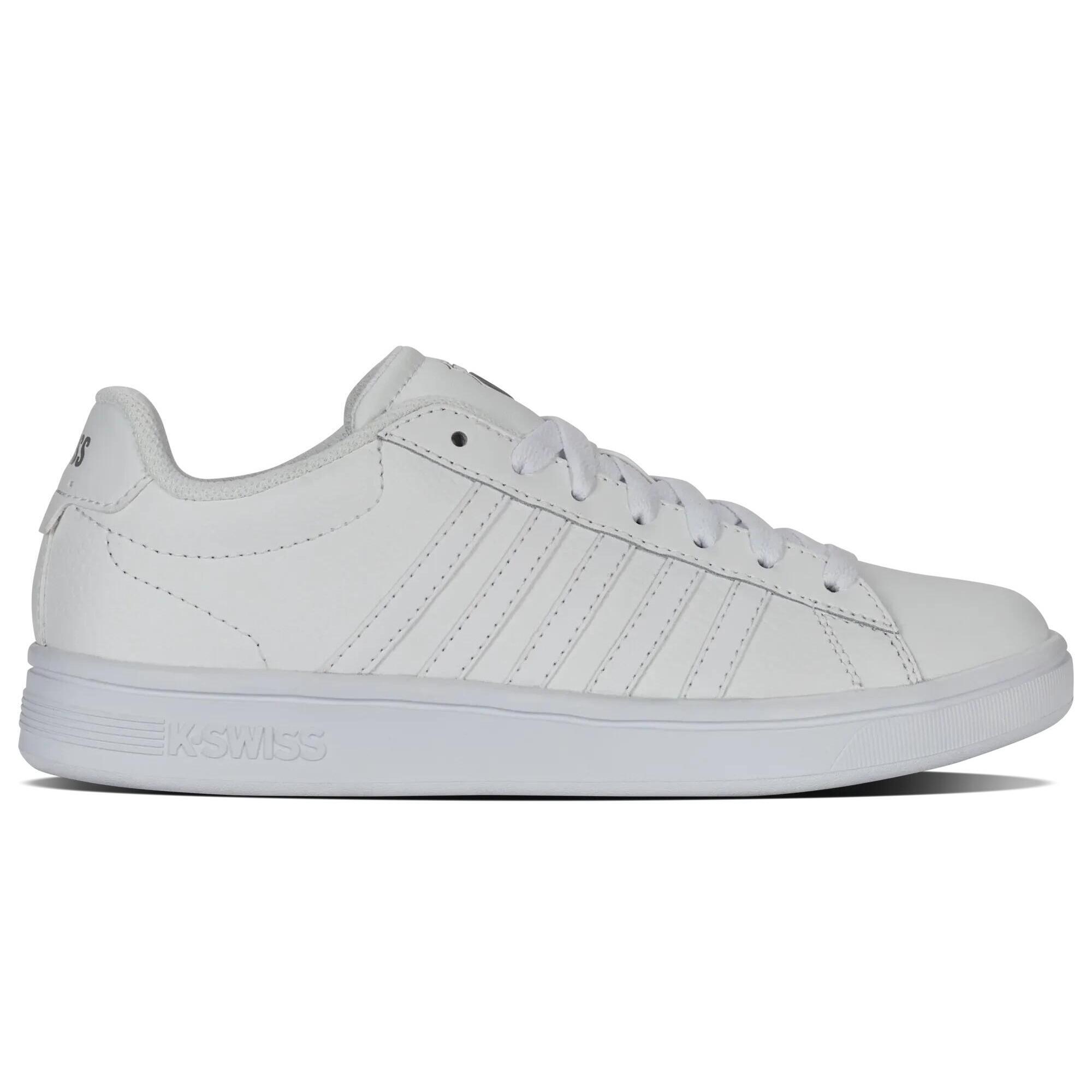 Męskie sneakersy K-Swiss COURT TIEBREAK II WHITE/WHITE/WHITE-M (04413-100-M)