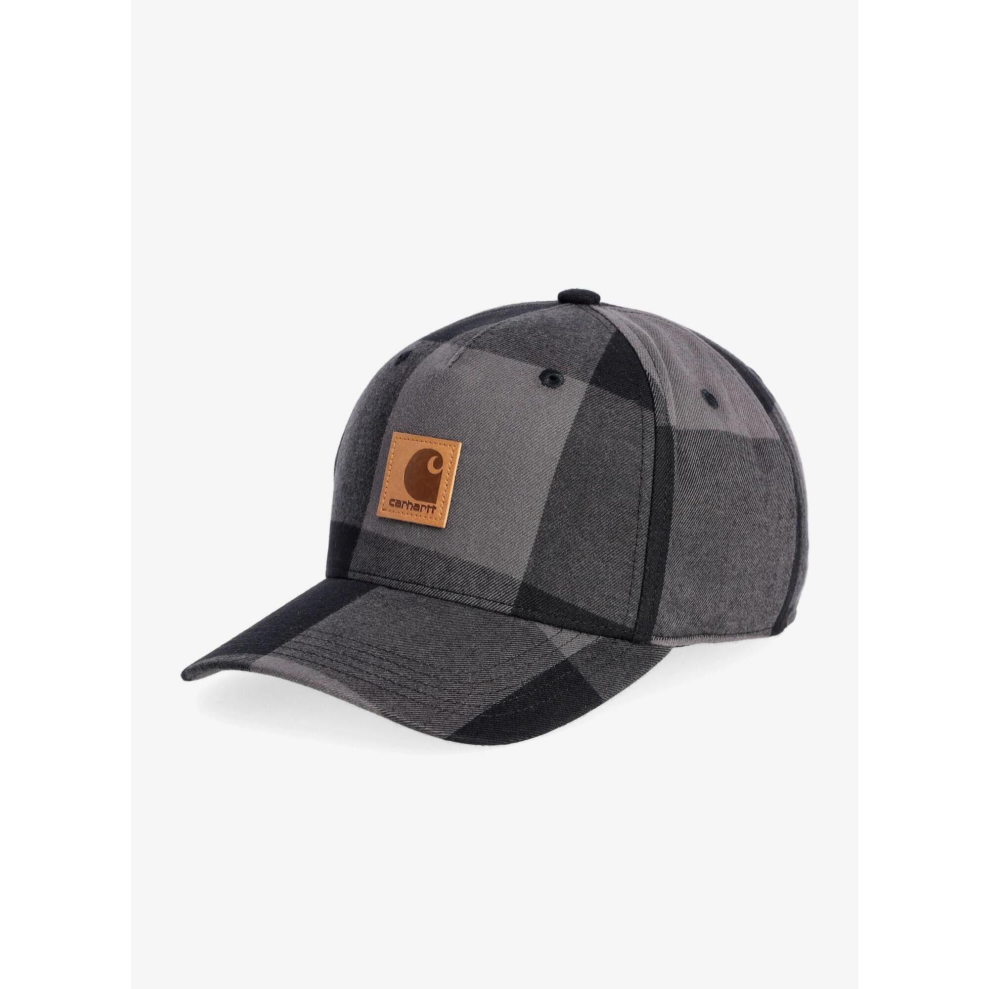 Czapka z daszkiem Carhartt Flannel Cap - gravel