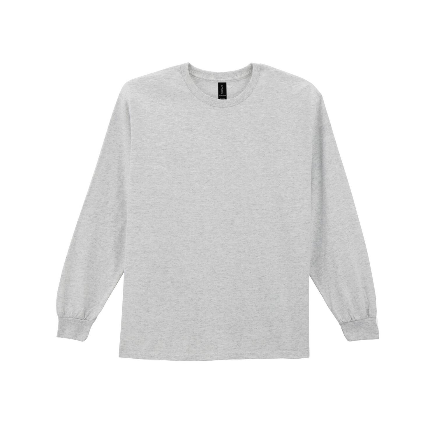 Ultra Bawełniana Koszulka Z Długim Rękawem Unisex Dla Dorosłych