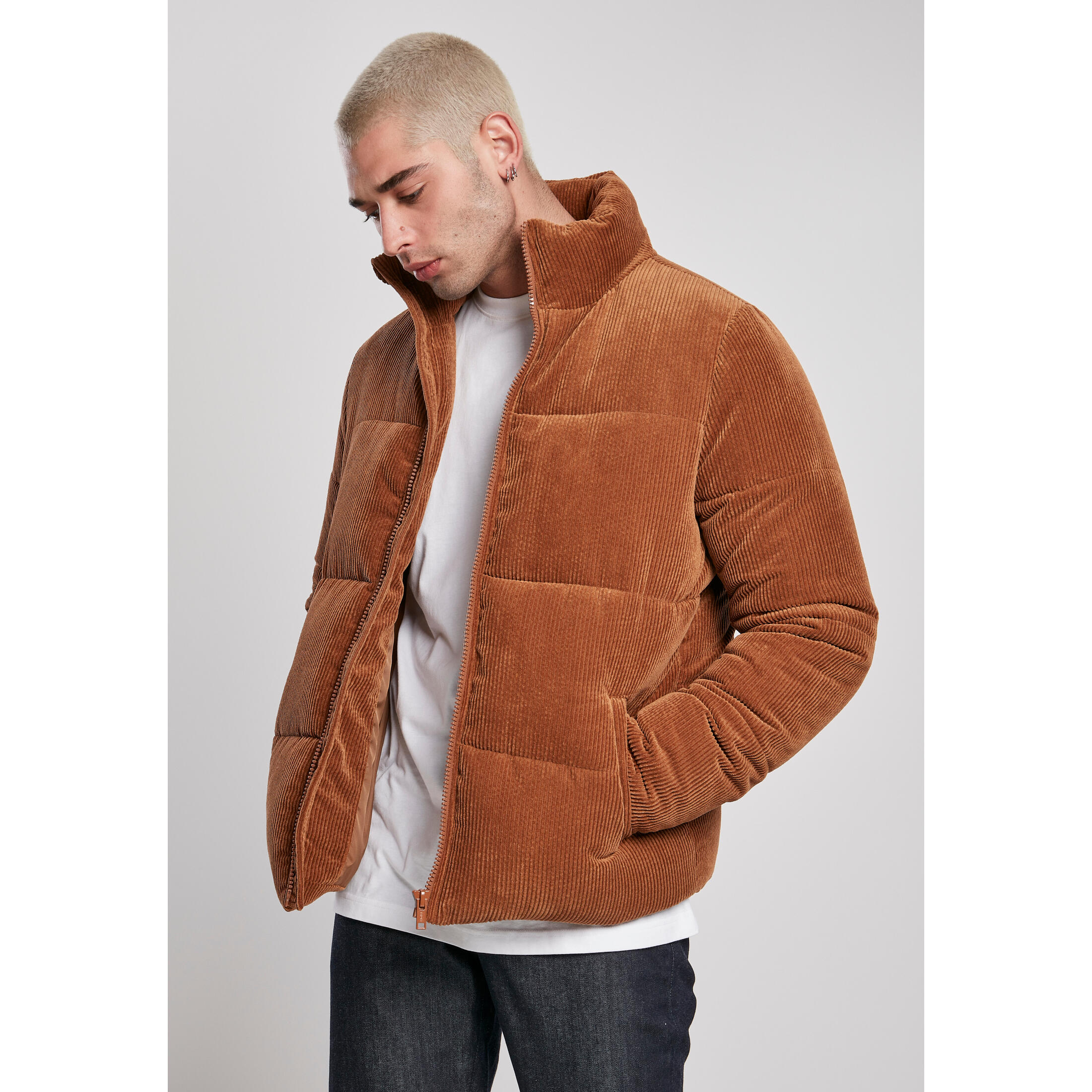 Kurtka Urban Classics boxy corduroy puffer