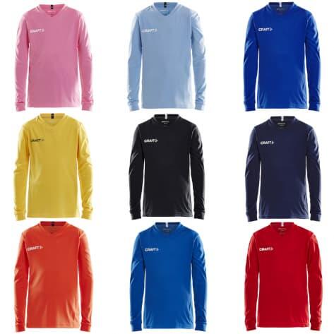 Dziecięcy dżersej z długim rękawem Craft squad solid