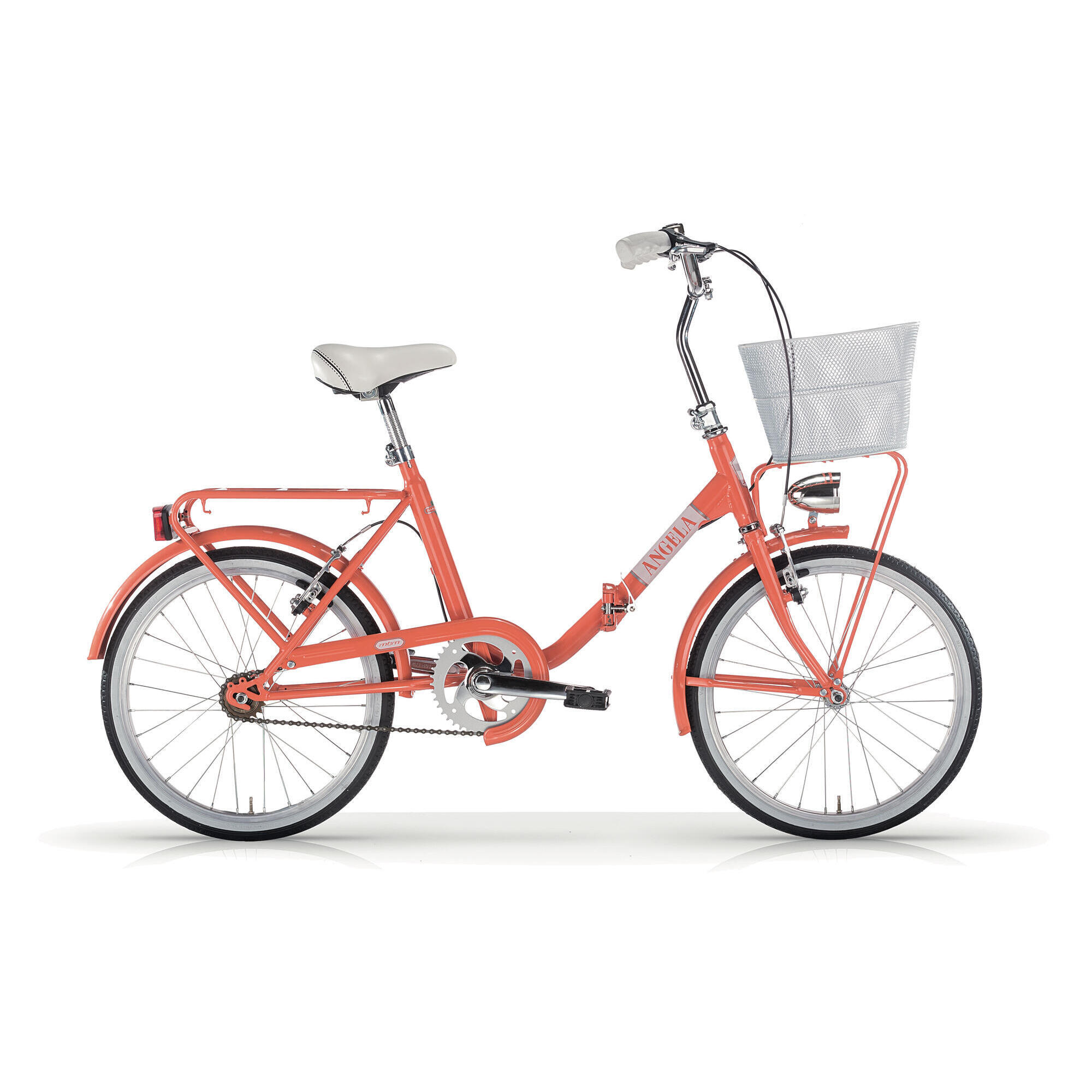 Rower składany MBM ANGELA 20'' łososiowy