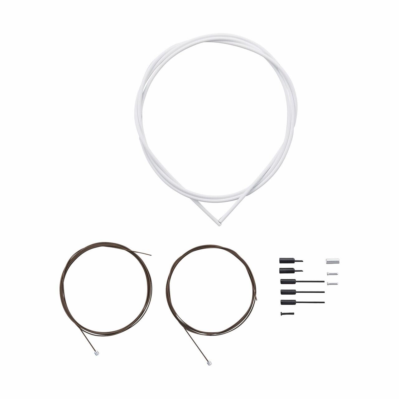 Zestawy linek i osłony zmiany biegów z powłoką polimerową Shimano OT-SP41