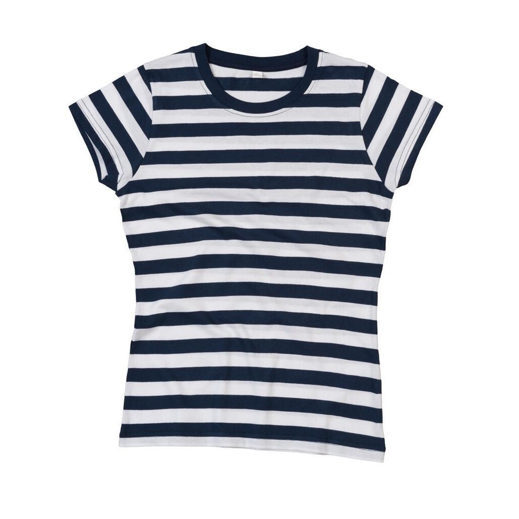 T-shirt Damski W Paski