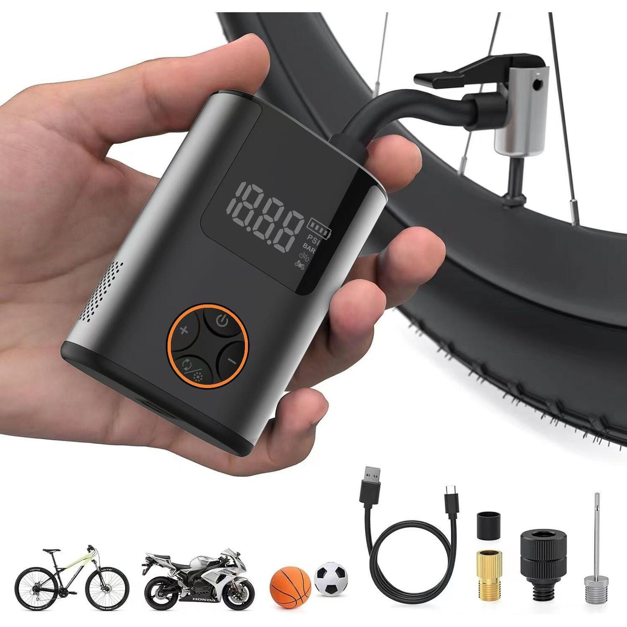 Mini kompresor elektryczny 150 PSI – przenośny 6000 mAh