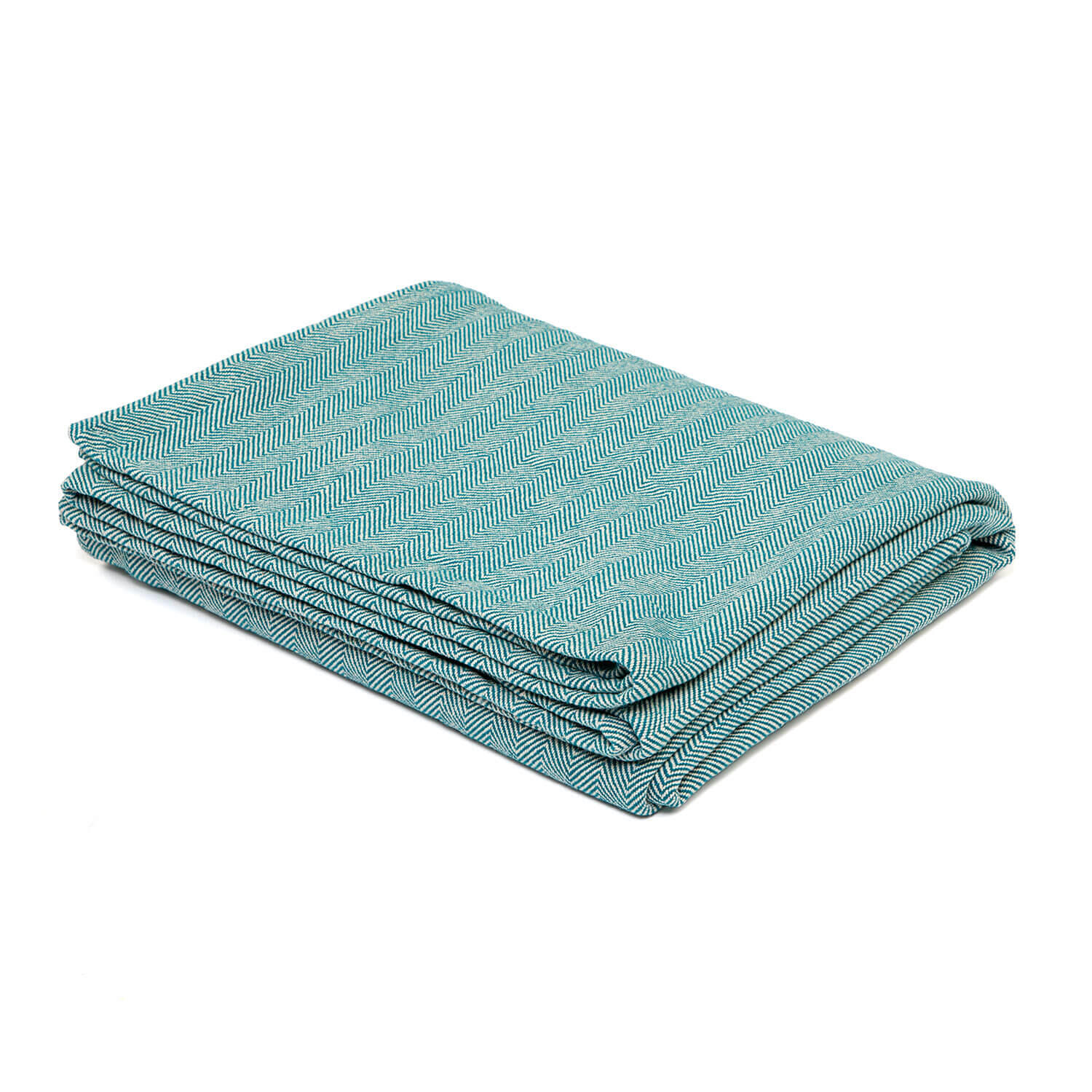 Bawełniany koc do jogi Bodhi Nidra - błękitny