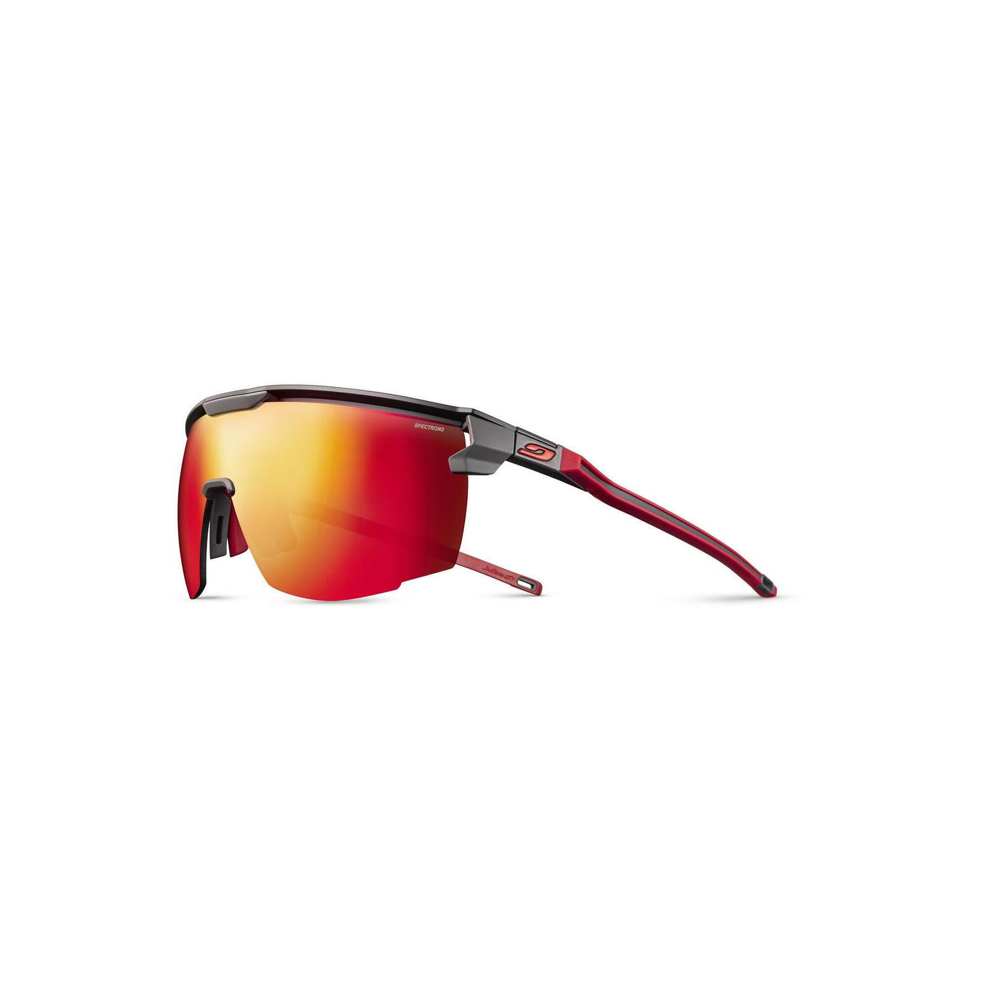 Okulary rowerowe JULBO ULTIMATE czarno czerwony Spectron kat.3