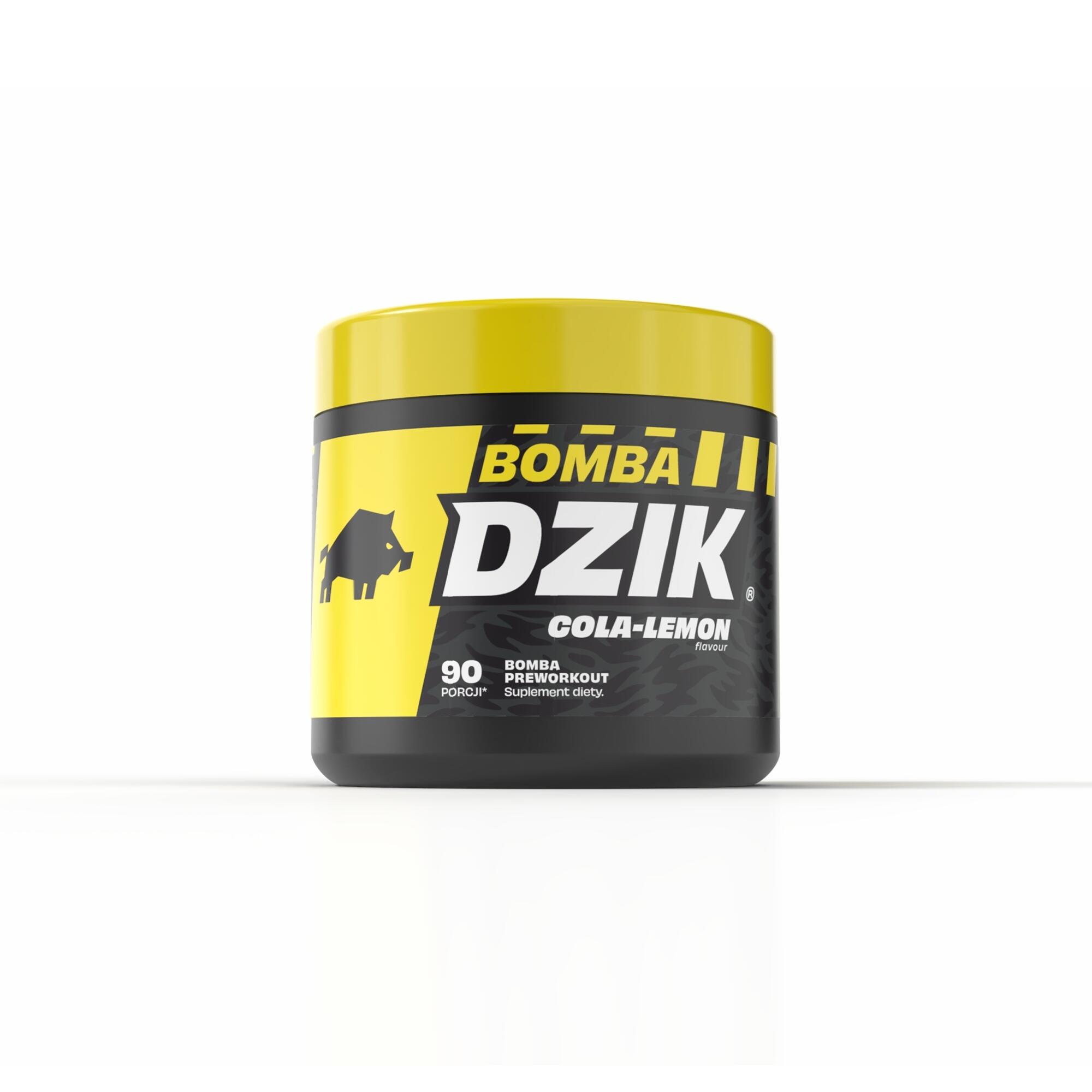 PL DZIK BOMBA PREWORKOUT COLA-LEMON 360g