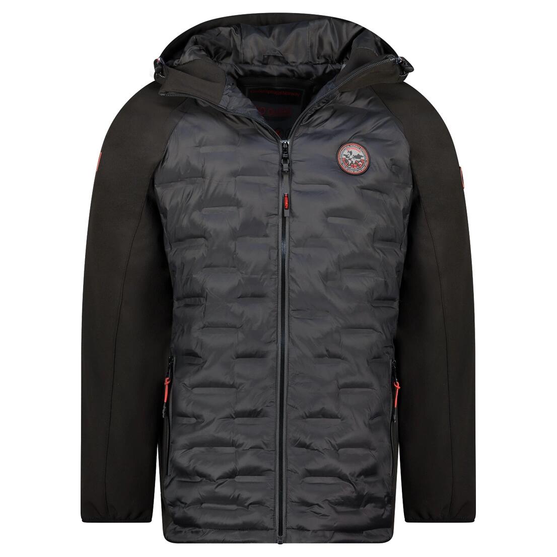 Kurtka męska Geographical Norway BAEL BLACK DB MEN 056 BLACK (WZ8113H/GN-NOIR)