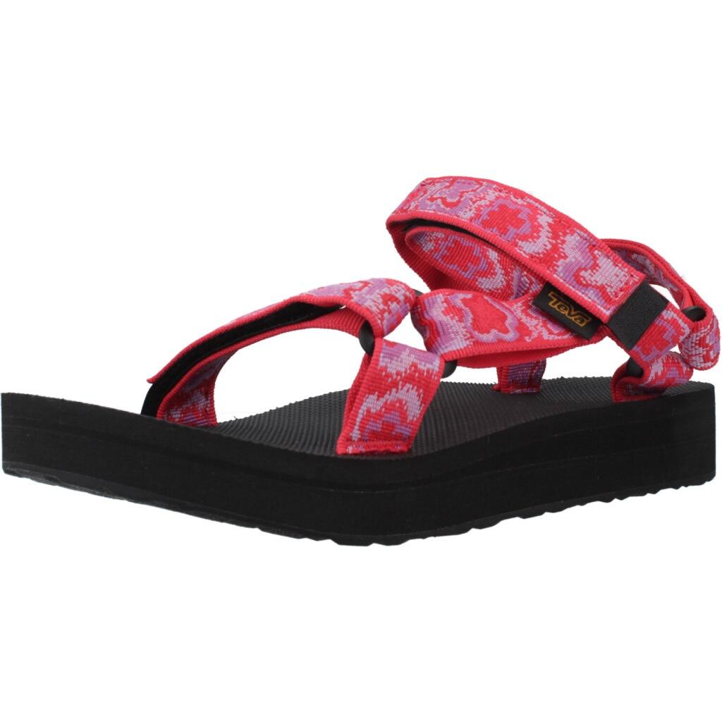 Sandały TEVA W MIDFORM UNIVER Czerwony
