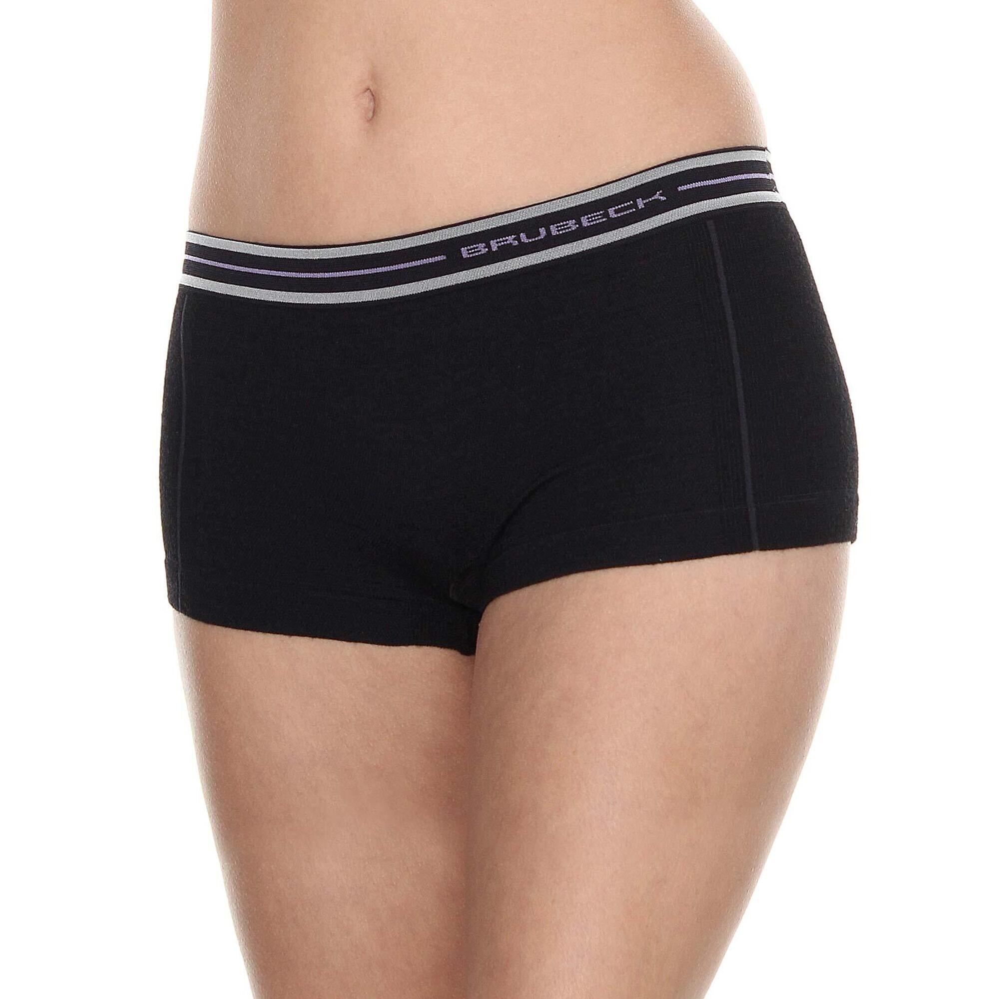 Bokserki z wełną merino damskie Brubeck ACTIVE WOOL