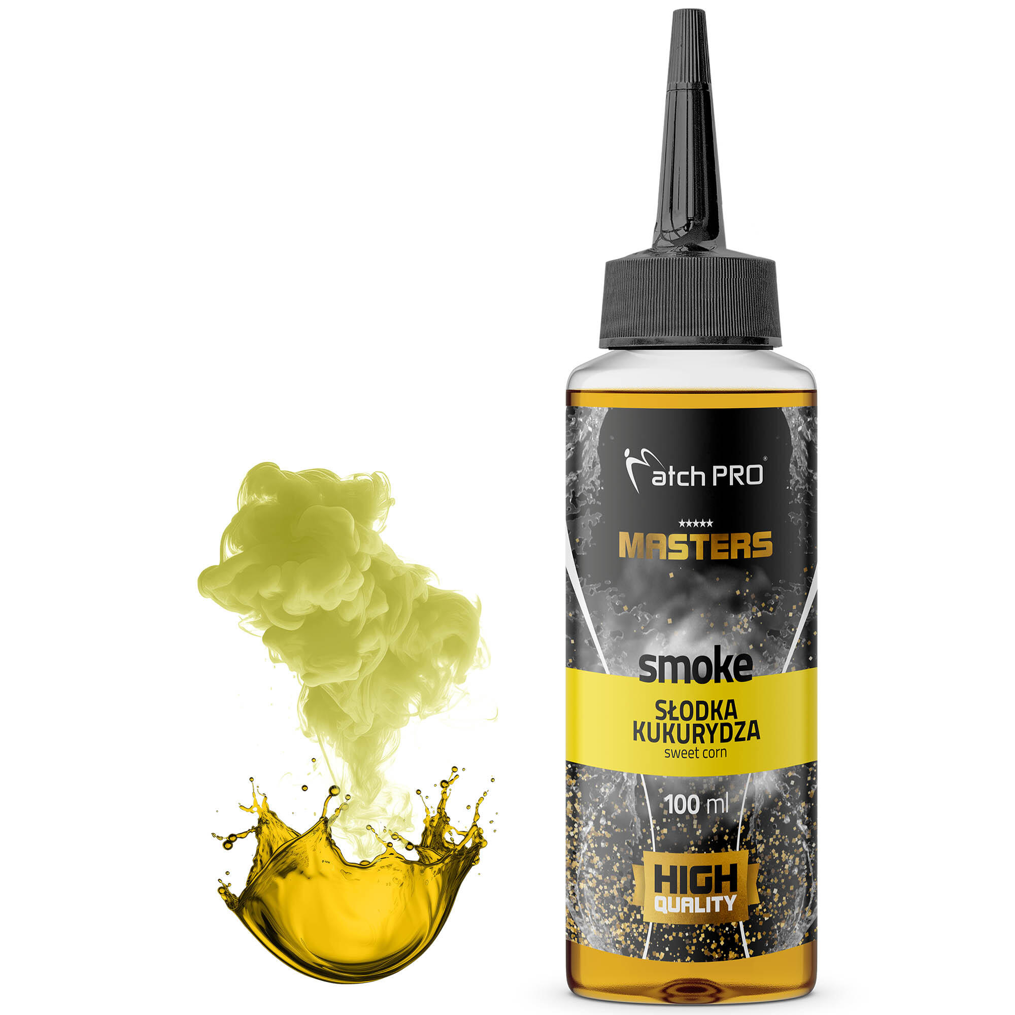 Liquid Dodatek Do Zanęt Przynęt Matchpro Masters Smoke Słodka Kukurydza 100Ml