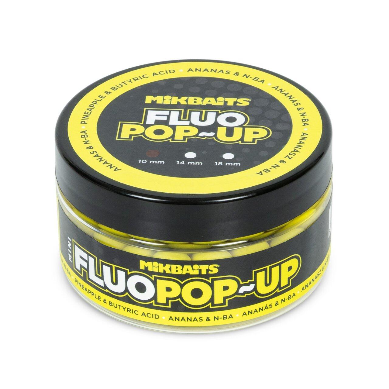 Przynęta Kulki Mikbaits Pop-Up Fluo 10Mm- Ananas B-Butric