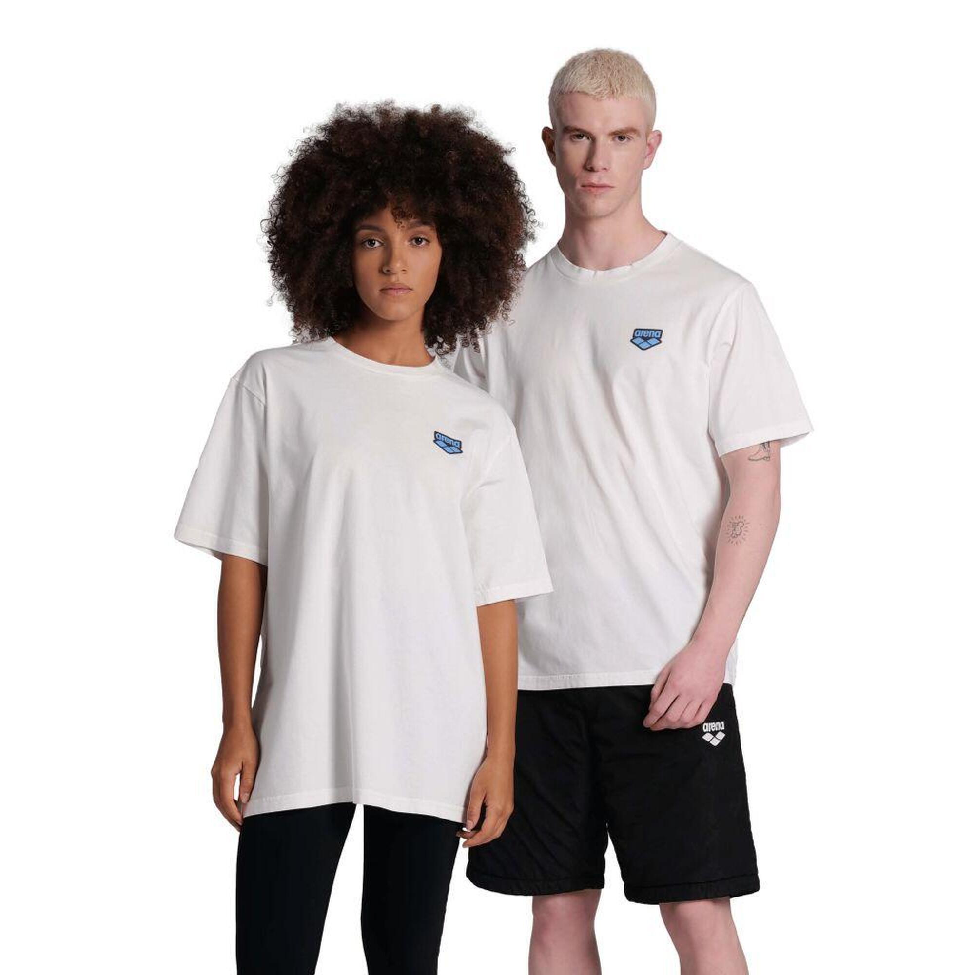 Koszulka T-shirt sportowy bawełniany unisex krótki rękaw Arena Graphics