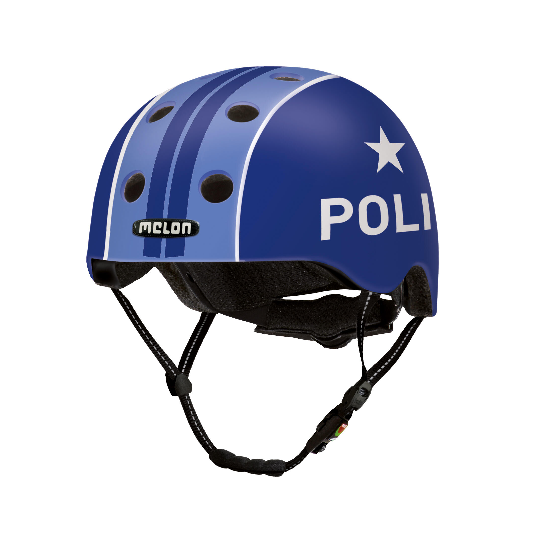Kask rowerowy dla dzieci Urban Active, officer matowy