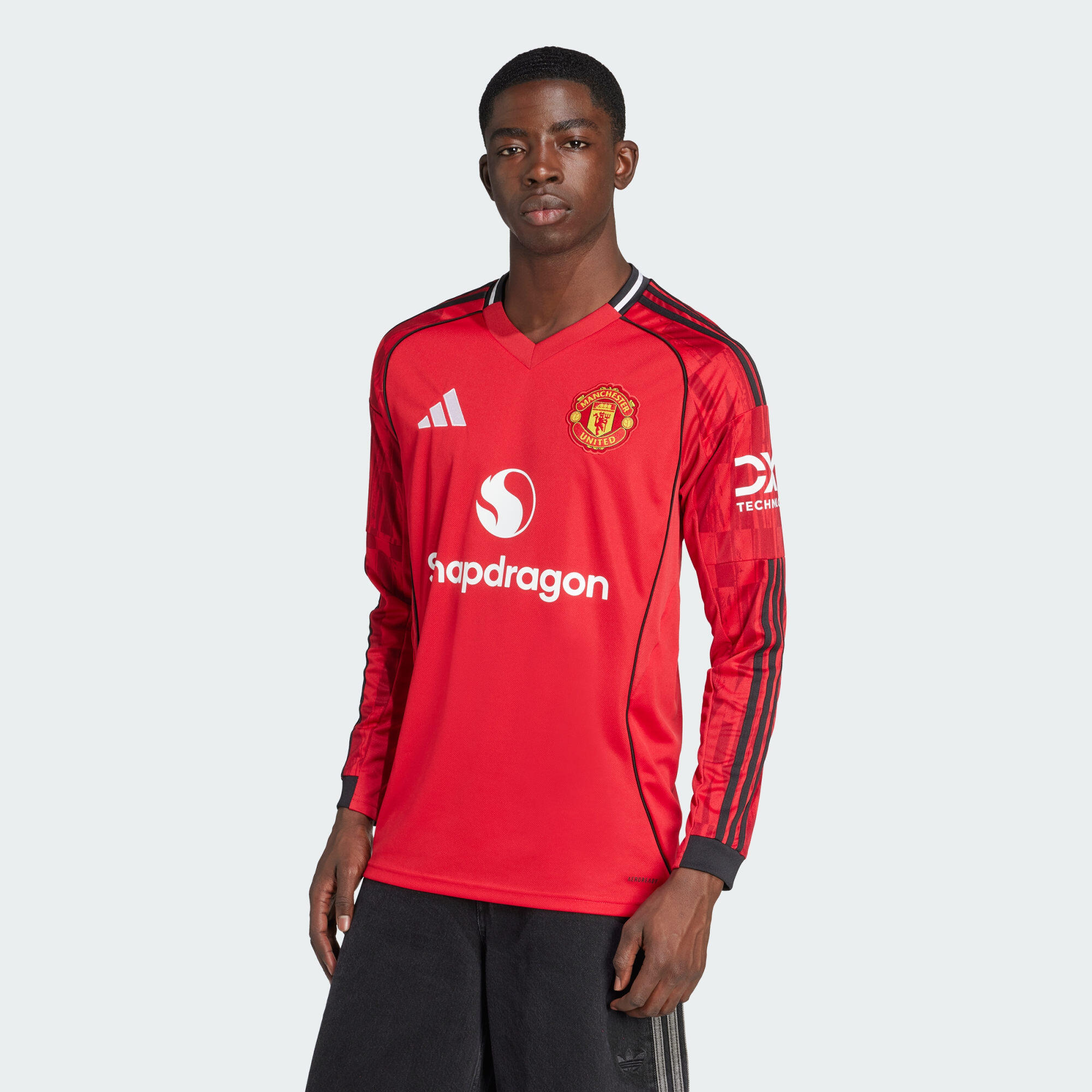 Koszulka Manchester United 25/26 Long Sleeve Home