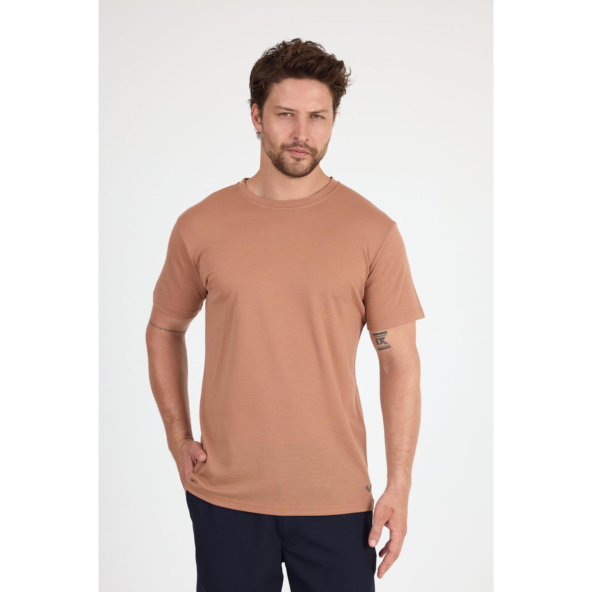 Koszulka męska z 100% wełny merino (170 g/m²) - Relax Woolona