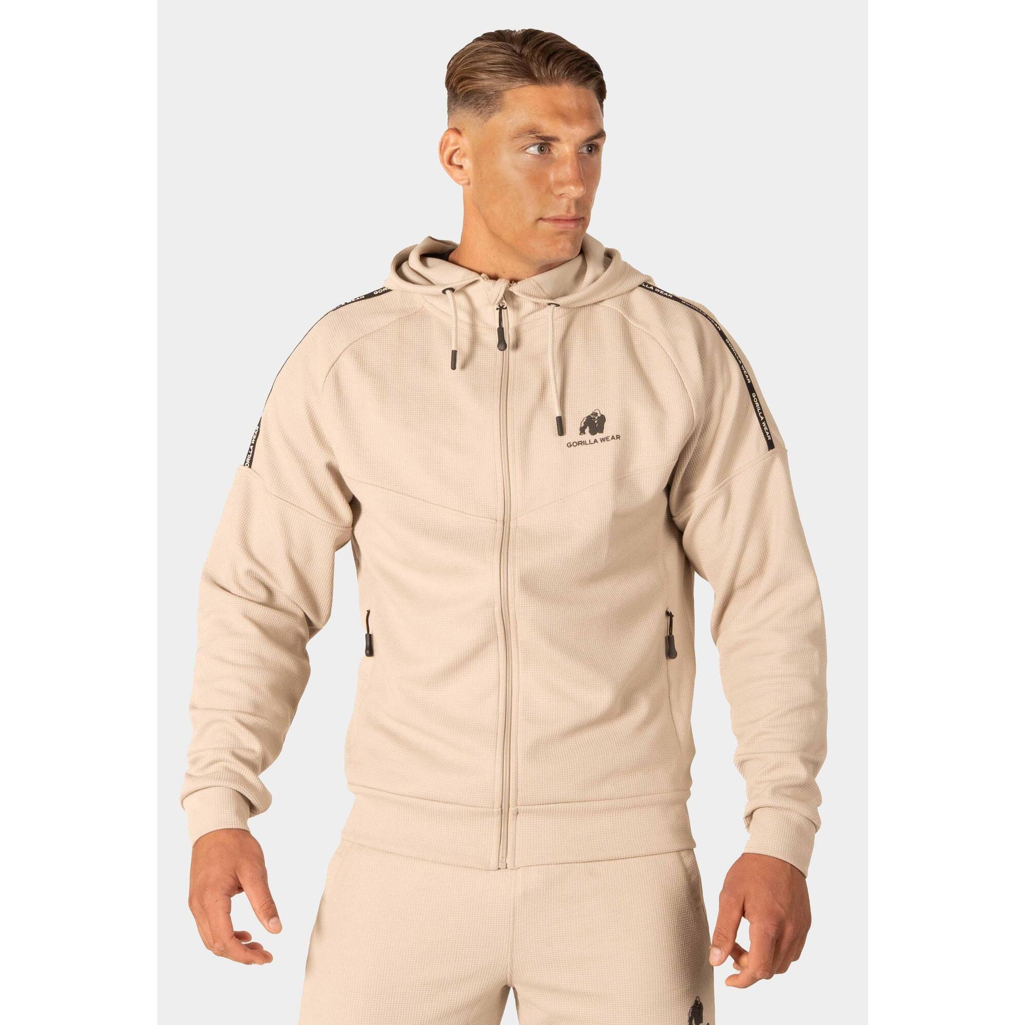 Harvey Z kapturem Kurtka dresowa - Beżowy