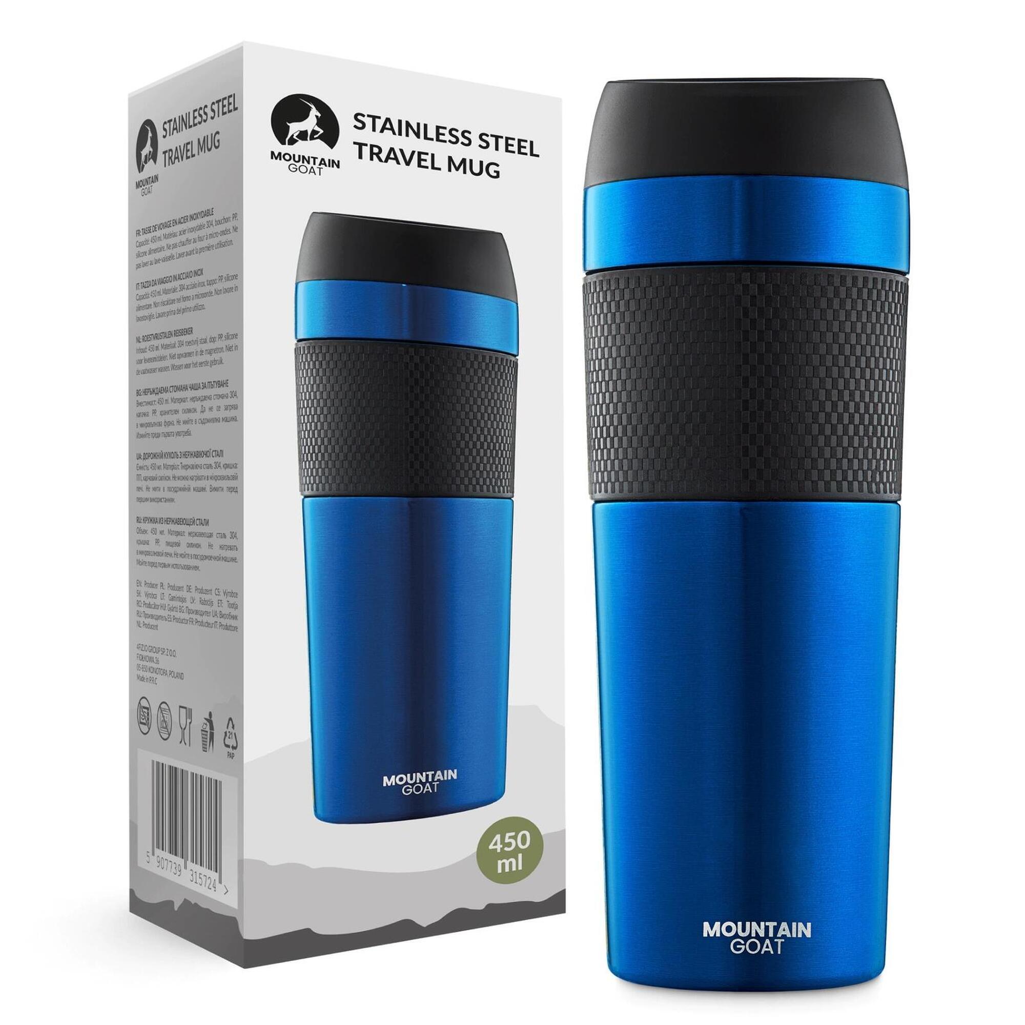 Kubek termiczny na kawę i herbatę TRAVEL MOUNTAIN GOAT 450 ml