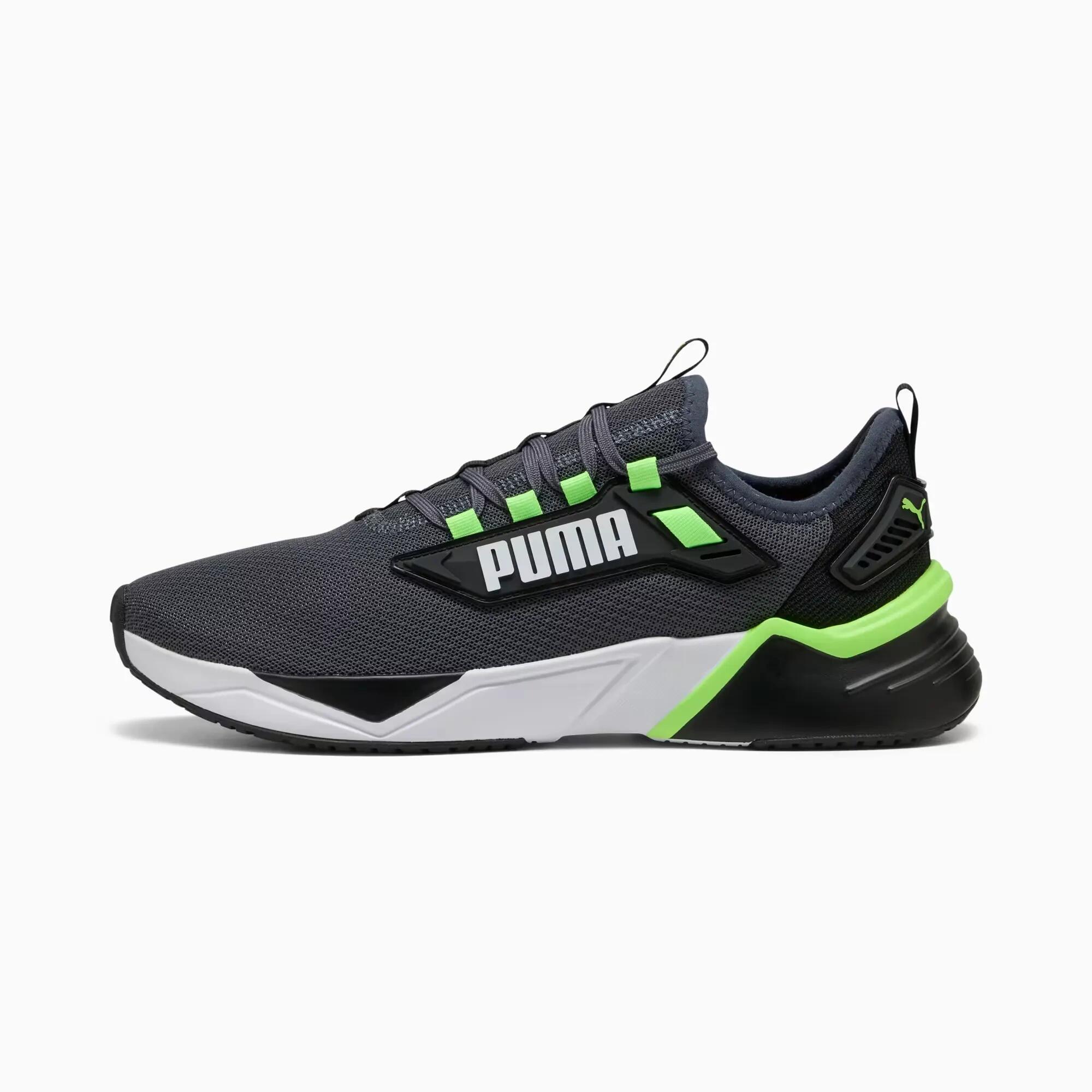 Puma Retaliate 3, buty sportowe, Black-Green Moon-Green (37947826).