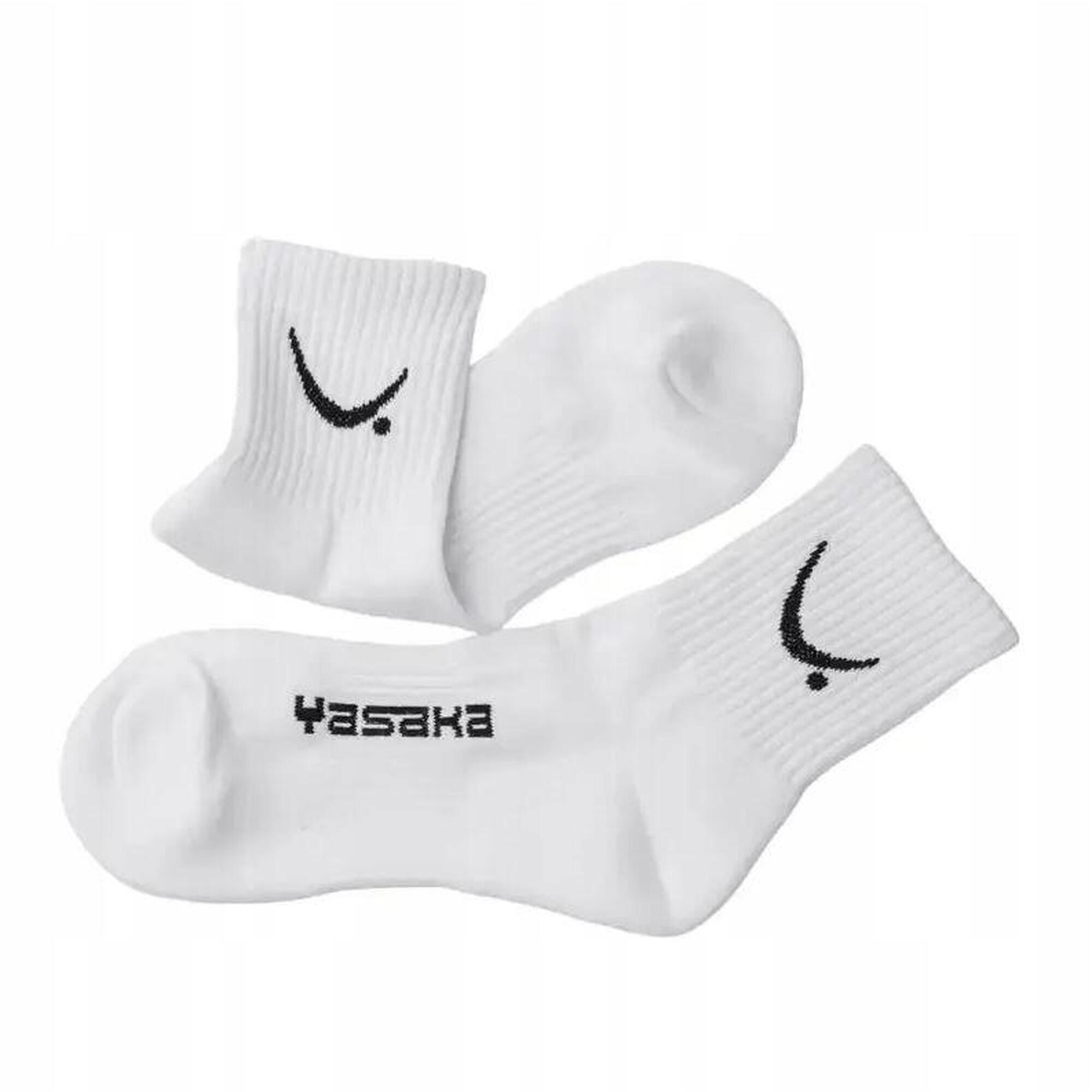 SKARPETY do TENISA STOŁOWEGO PING PONGA BAWEŁNIANE YASAKA rozmiar 39-42