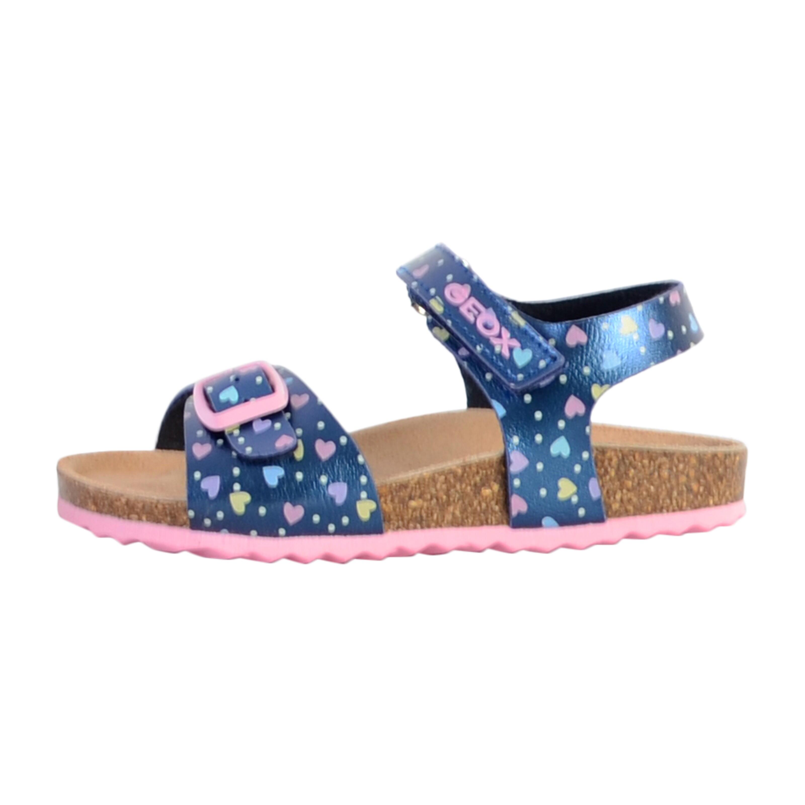 Sandały GEOX B SANDAL CHALKI GIRL Niebieski