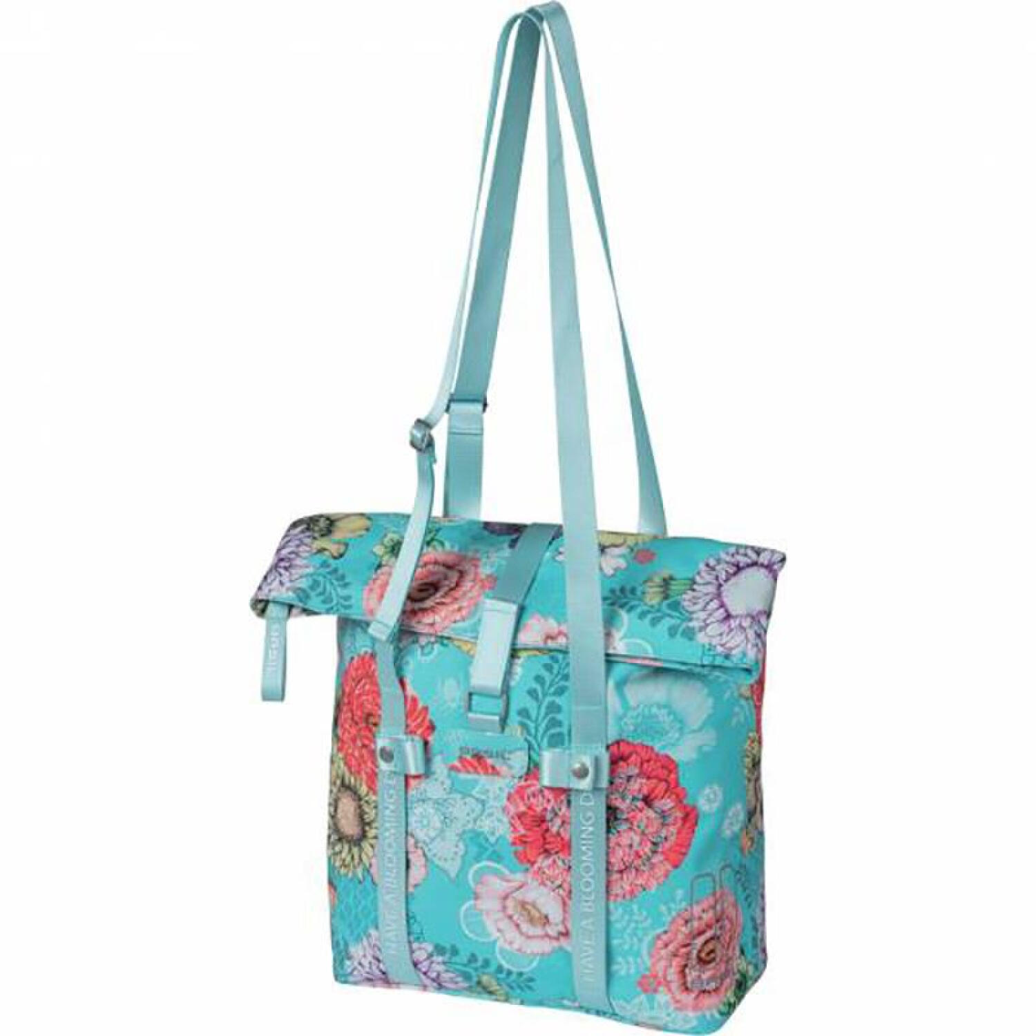 Torba Rowerowa Bloom Field Shopper 20 Litrów 30 X 15 X 38 Cm - Niebieska