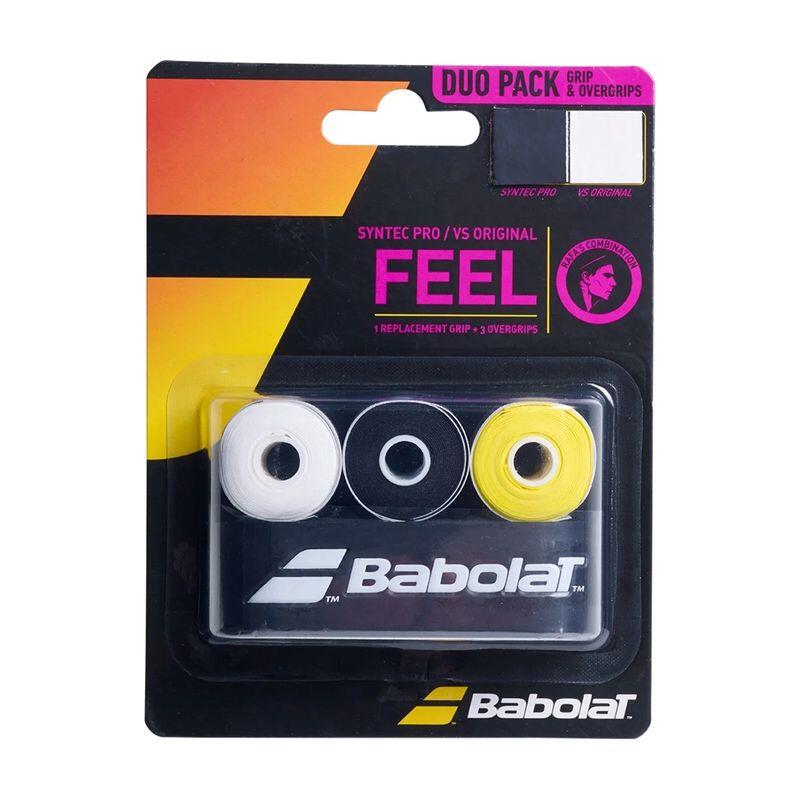 Owijka bazowa Babolat Duo Pack Syntec Pro Grip + VS Overgrip