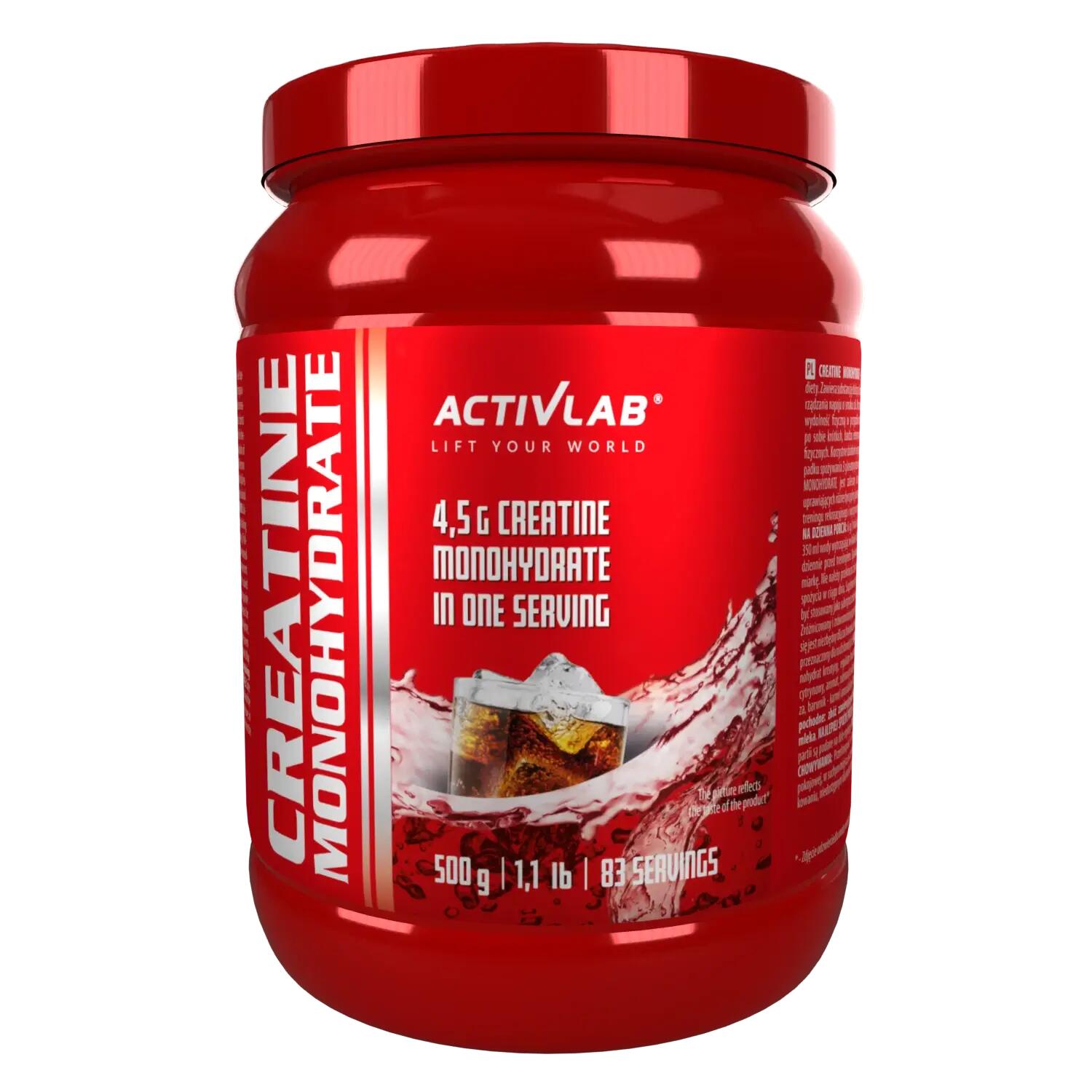 Monohydrat kreatyny Creatine Monohydrate Activlab