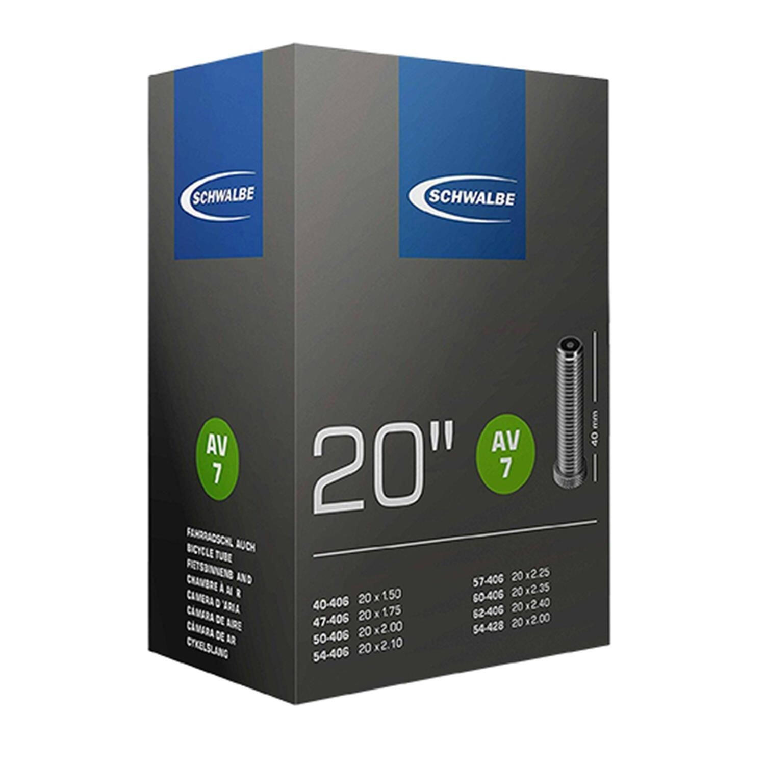 Dętka Av7 20" / 40/62-406 - Zawór 40Mm