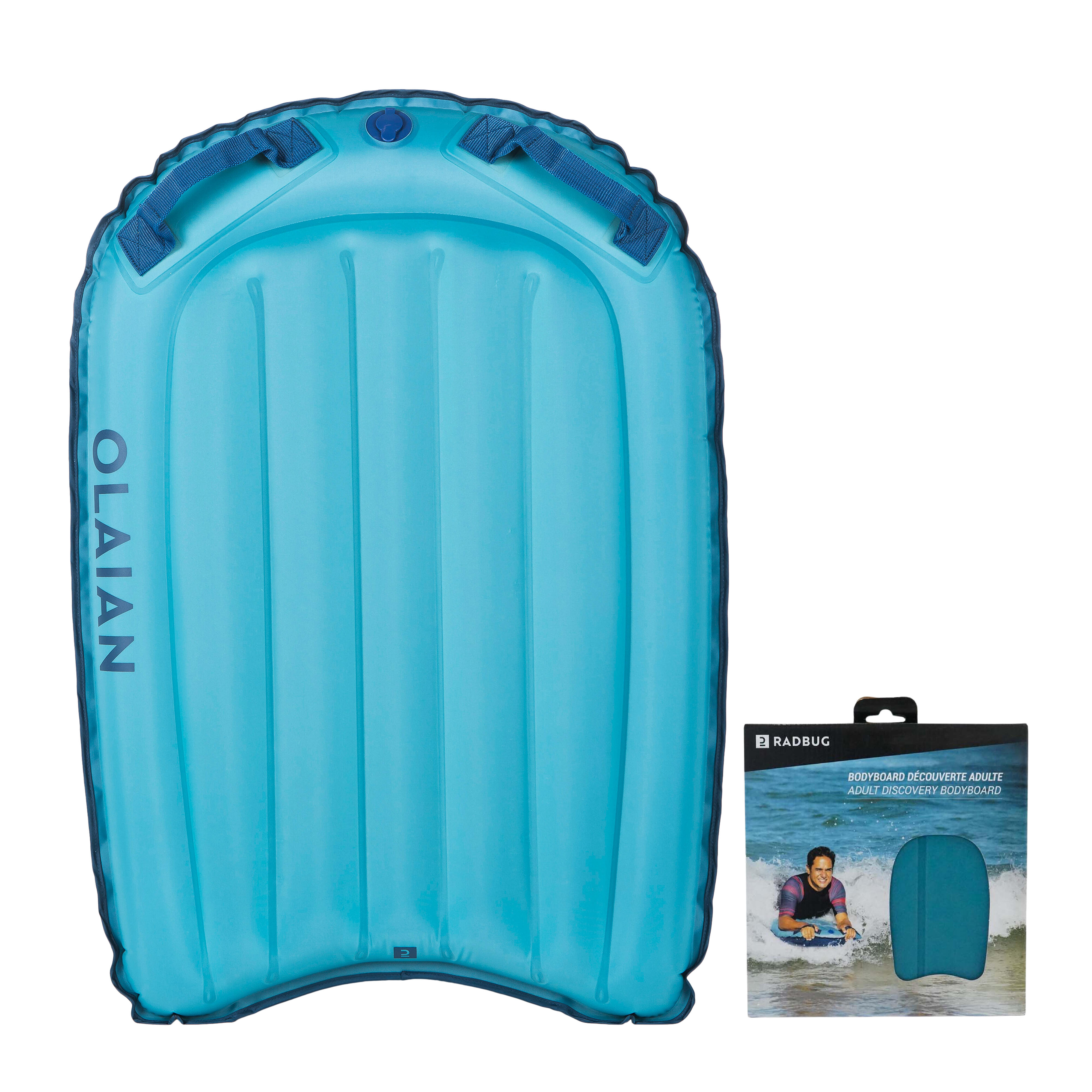 Deska bodyboard Olaian Discovery (25-90 kg) pompowana