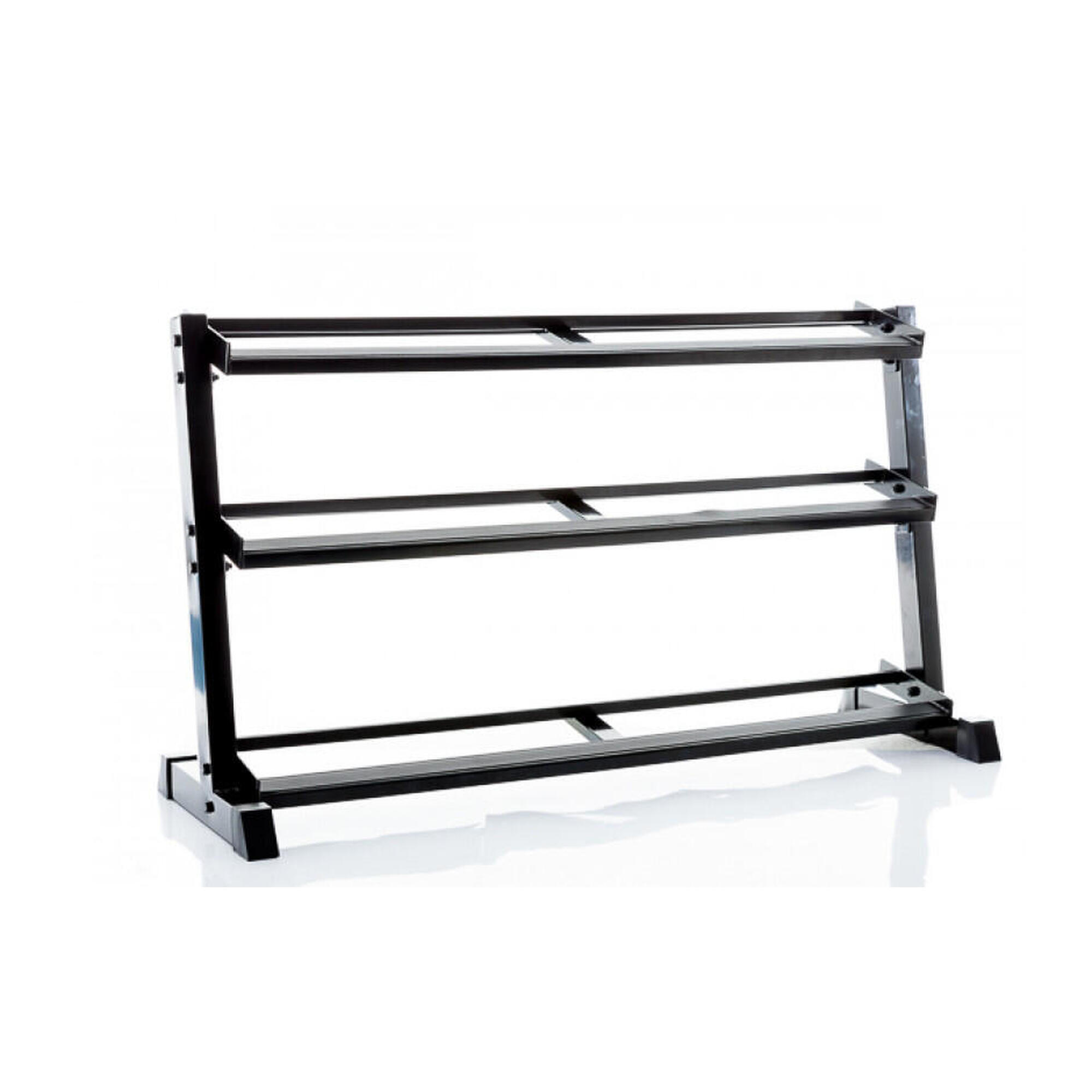 3-poziomowy stojak do przechowywania hantli