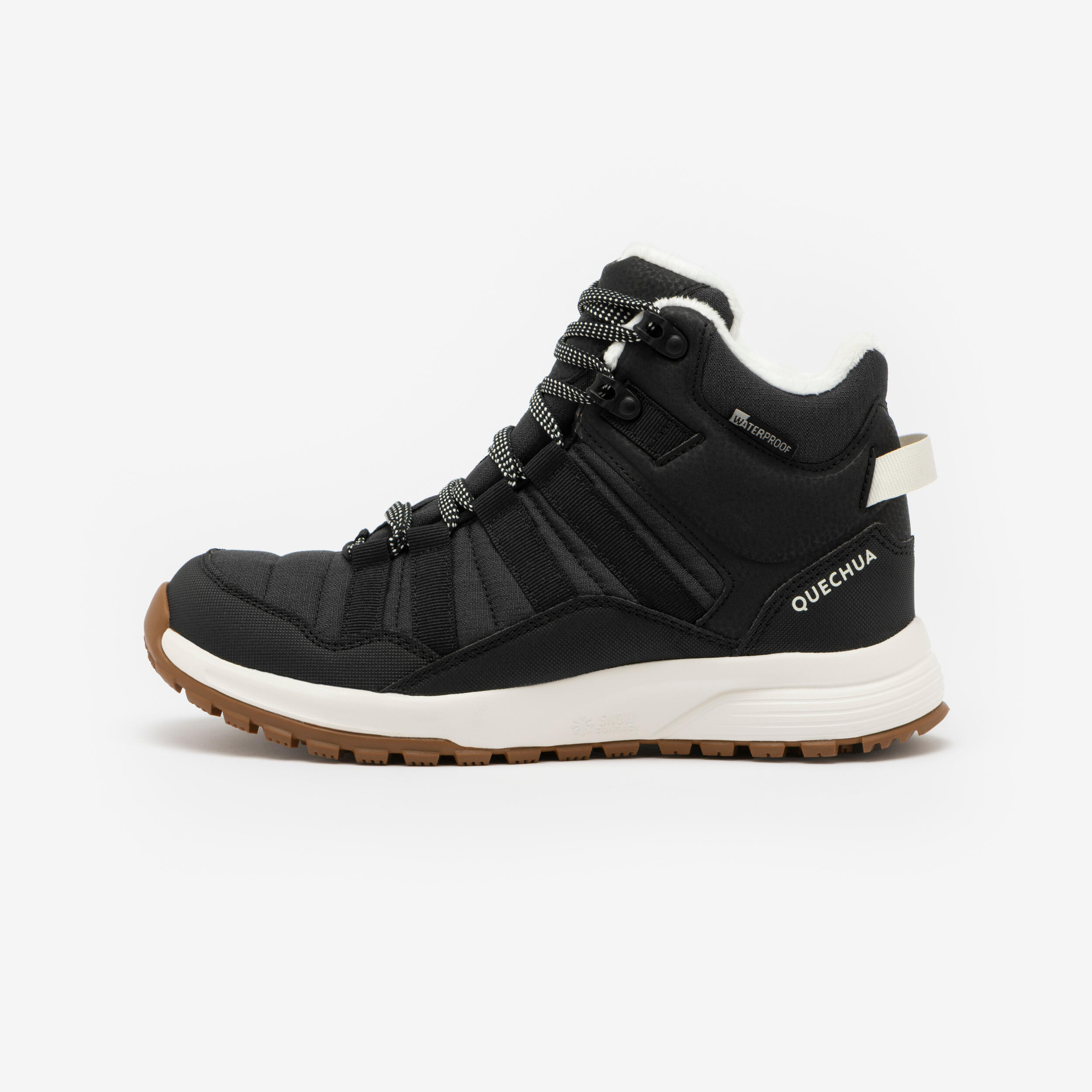 Buty turystyczne damskie Quechua NH500 Mid wodoodporne