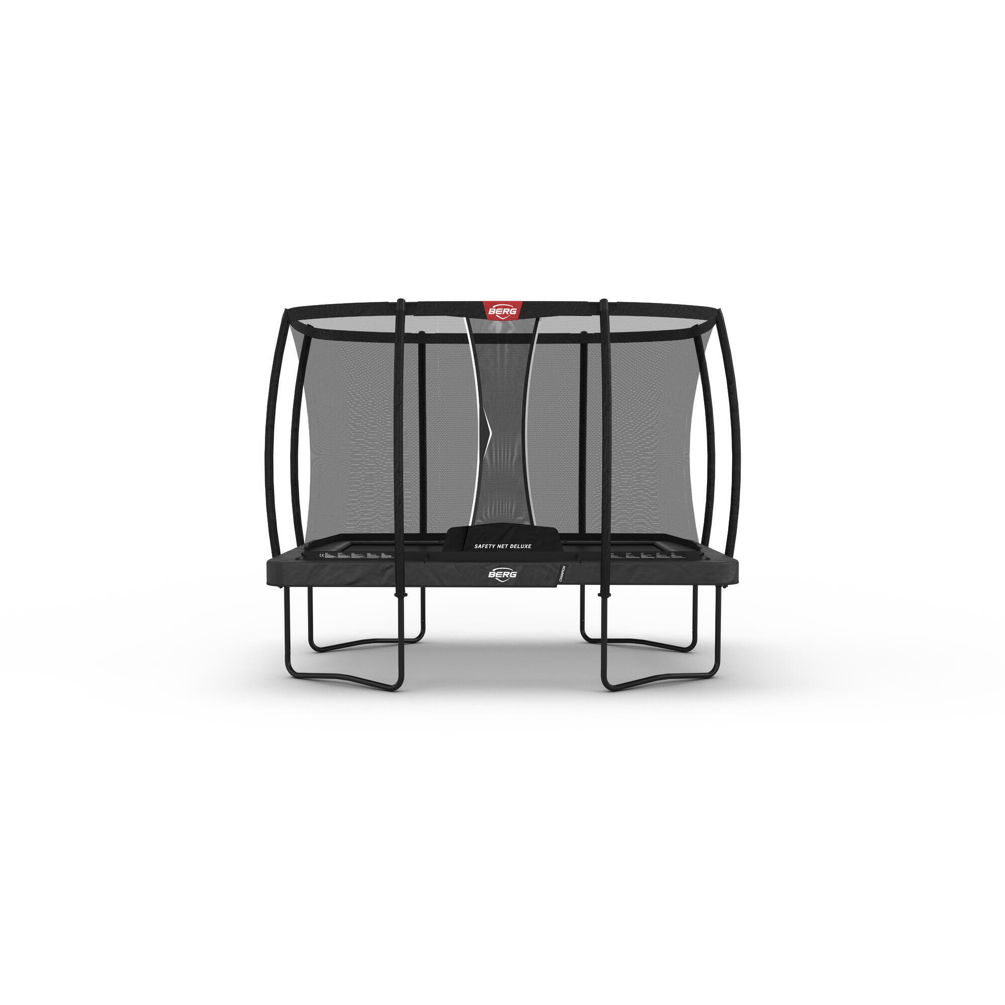 Trampolina BERG Champion + Siatka zab. Regular Prostokątna 330x220 Antr. sz.