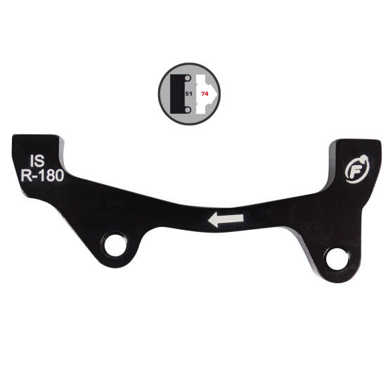 Adapter tylnego hamulca Formula Spare Parts Adaptor I.S. 180mm