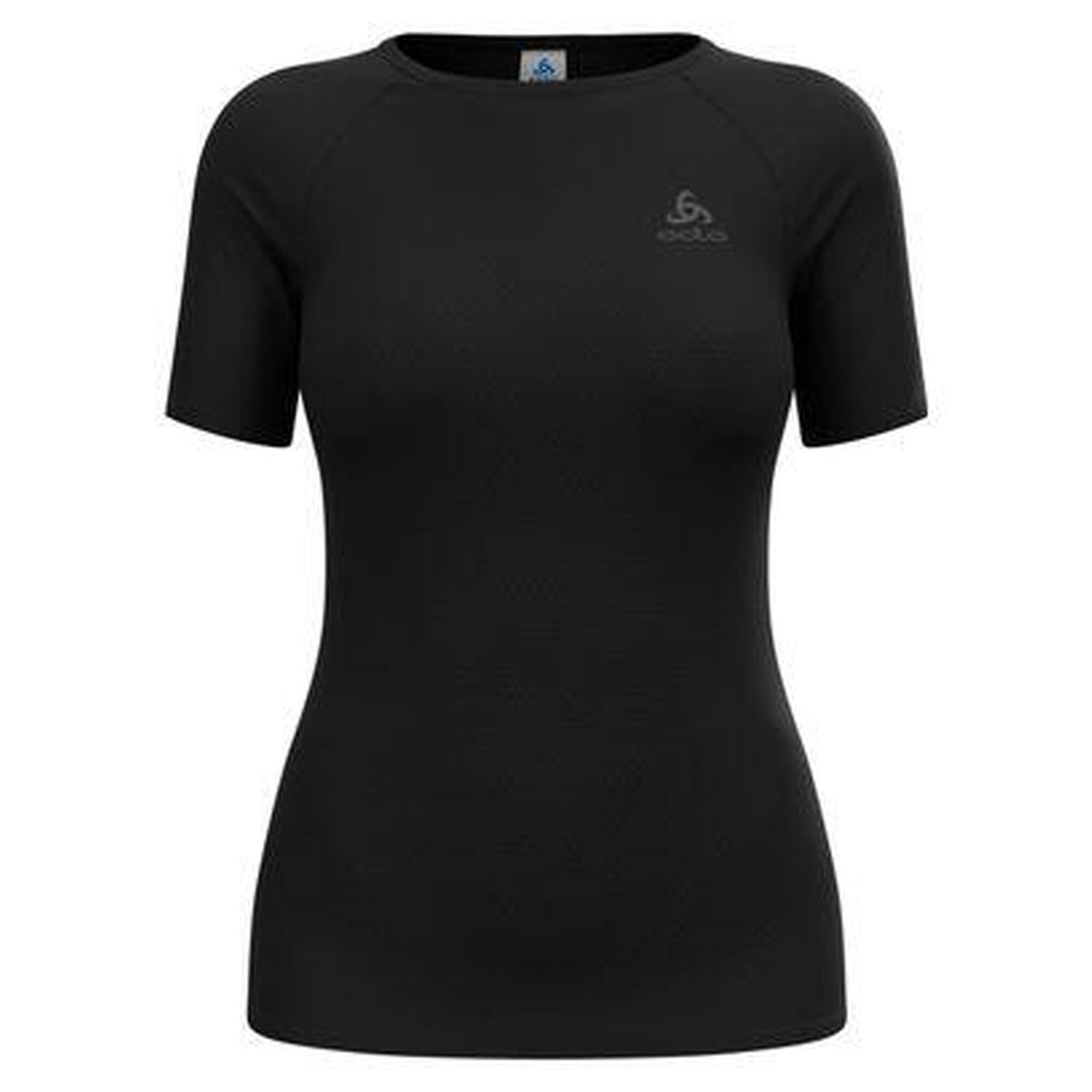 Koszulka termoaktywna damska Odlo Merino PW 140 Seamless BL Top Crew Neck SS
