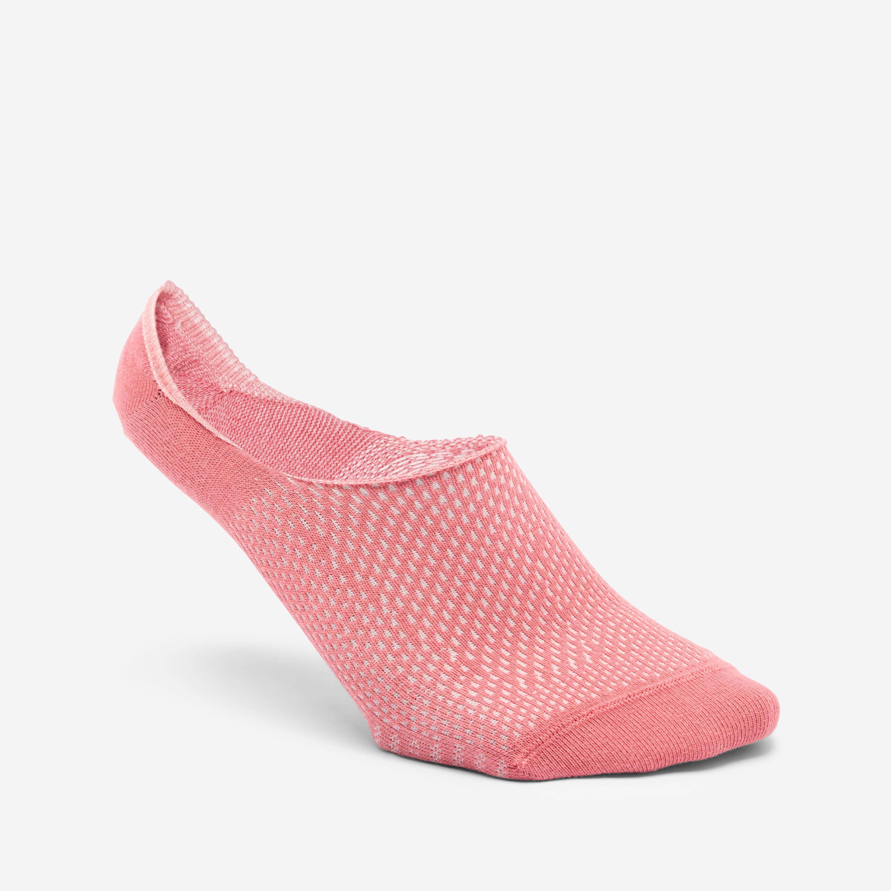 Niewidoczne skarpetki, różowe / beżowe, zestaw 3 sztuk.