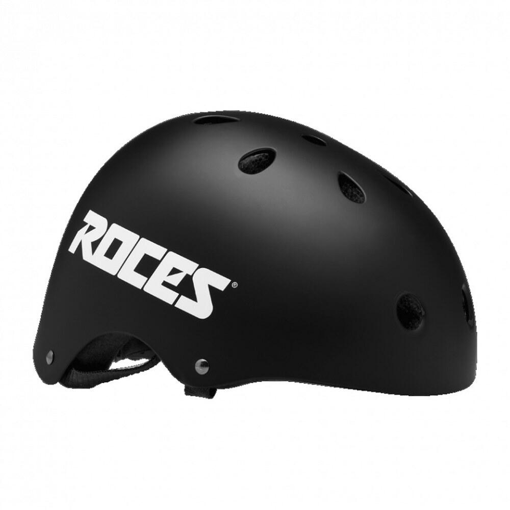 Roces - CE - Agresywny - Kask do jazdy na rolkach - Czarny - 48-52 cm (S)