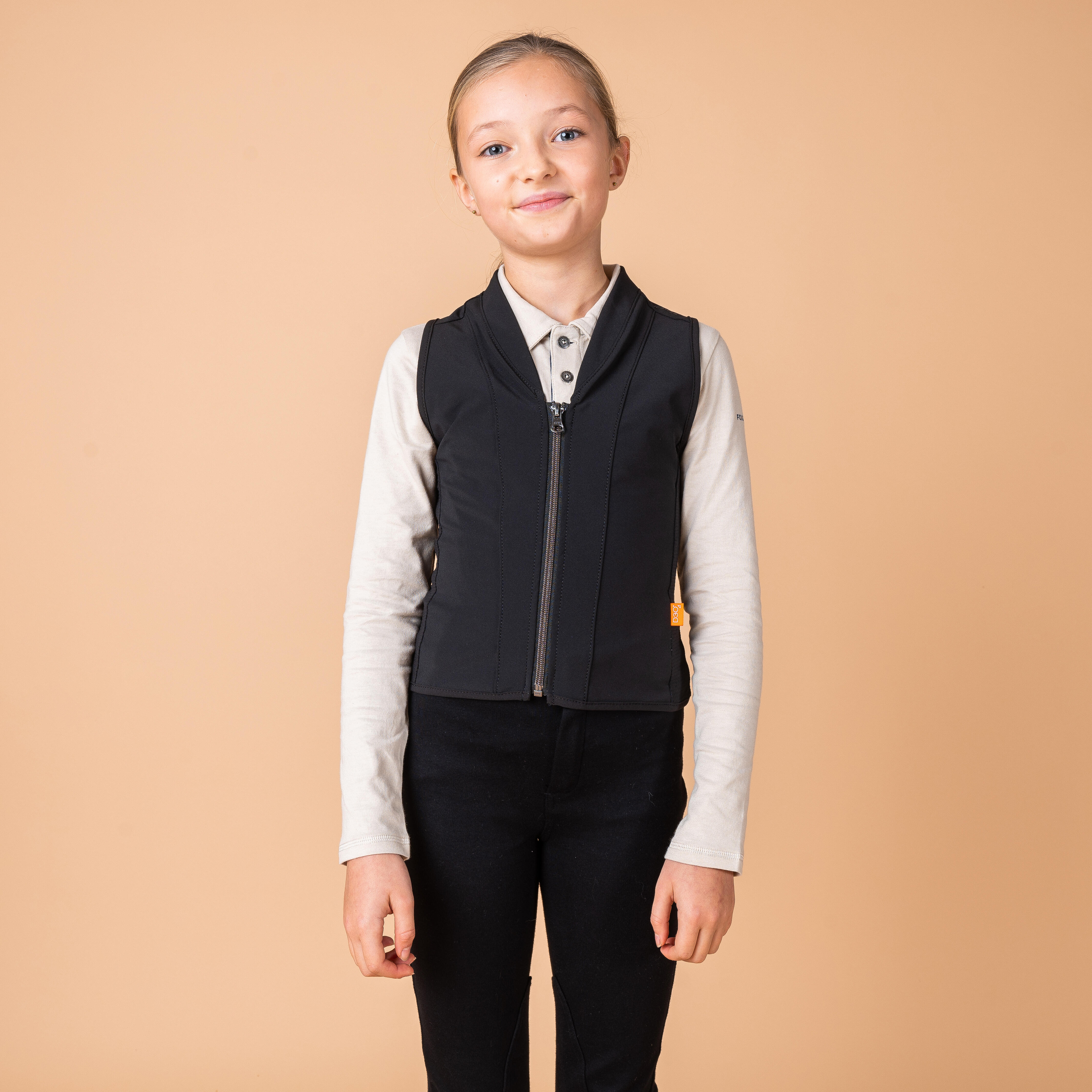 Ochraniacz pleców dla dzieci Fouganza 500 D3O® elastyczny